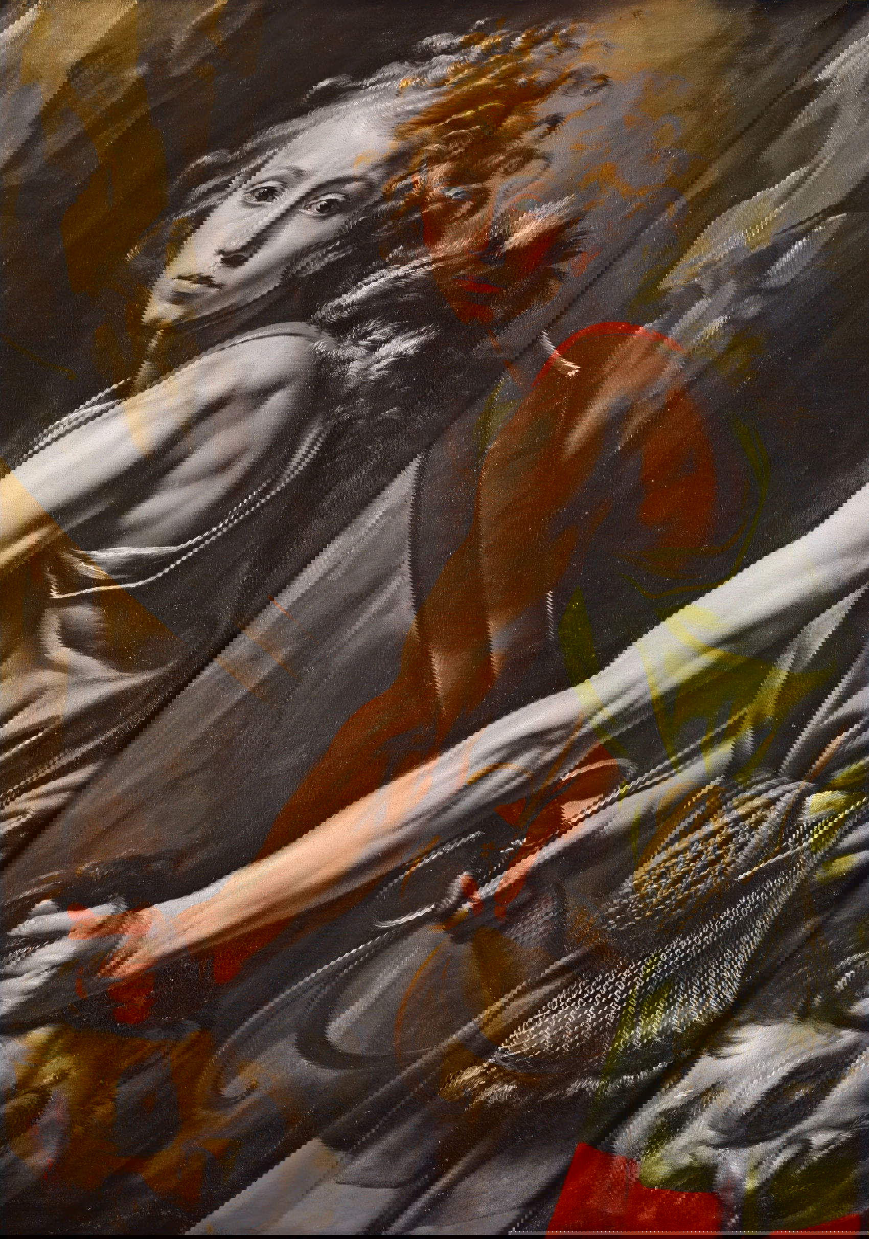 Tanzio da Varallo, David mit dem Kopf des Goliath (um 1623-1625; Varallo, Palazzo dei Musei - Pinacoteca) Foto: Dealberto