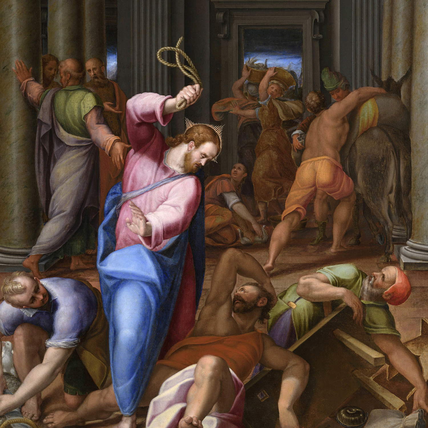 Lavinia Fontana, Cristo che scaccia i mercanti dal tempio, proposto da Trinity Fine Art e acquistato dall&rsquo;Art Institute of Chicago