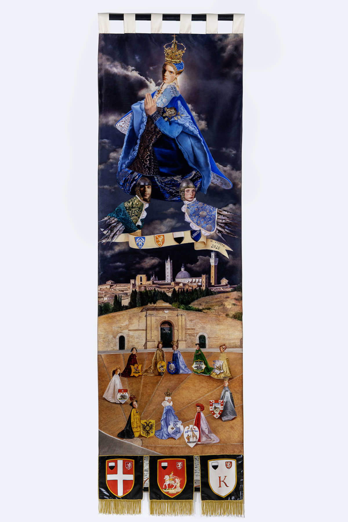 Teodora Axente’s Drappellone. Photo: City of Siena