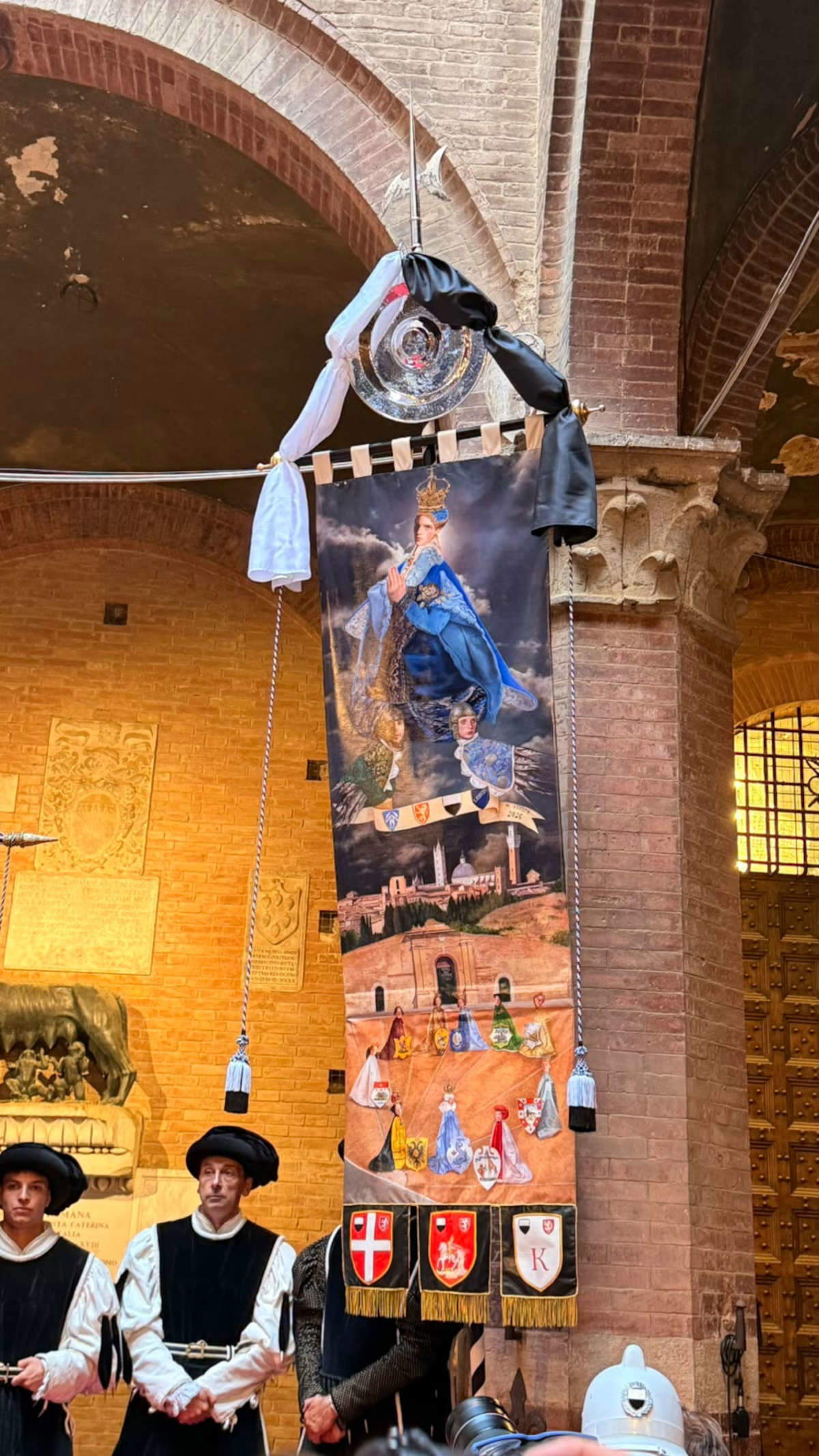 Teodora Axente’s Drappellone. Photo: City of Siena