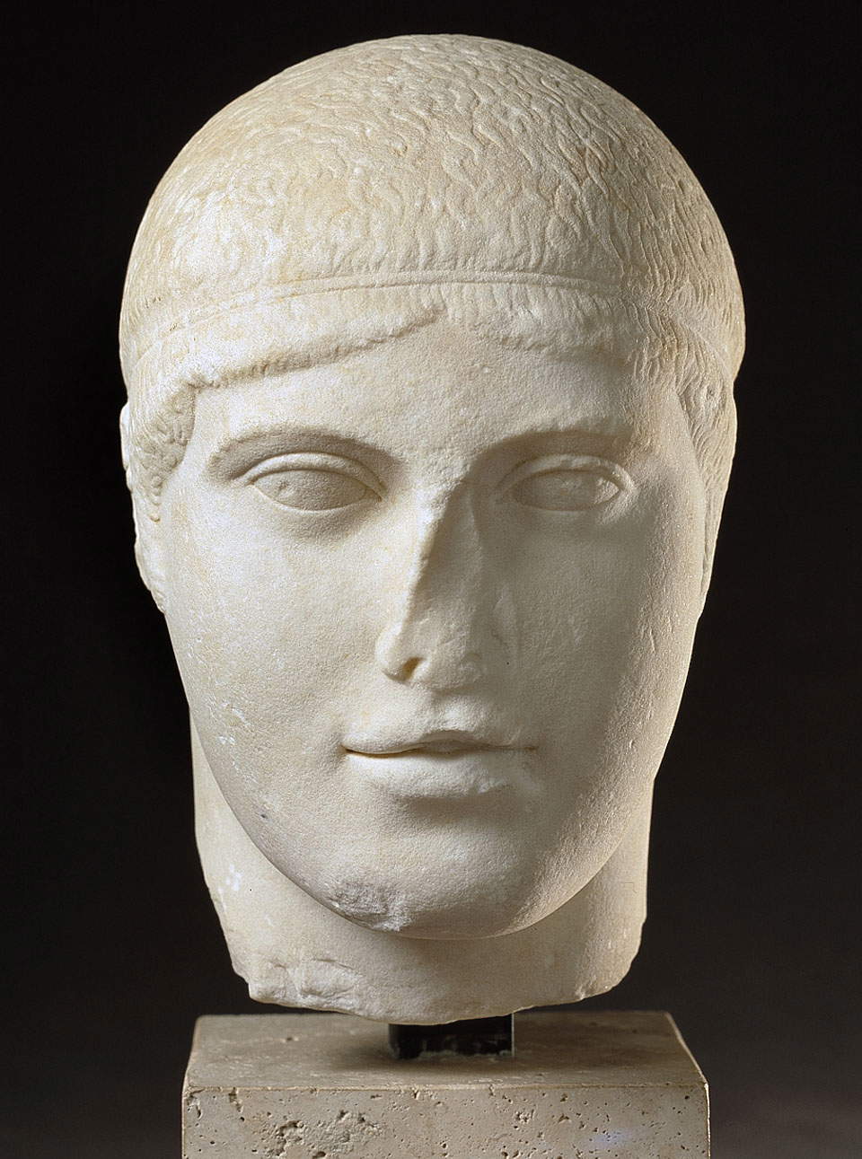 Head of an Athlete from the Roman Period (marble, Brescia, Civic Museums) &copy; Photo Archive of the Civic Museums of Brescia / Fotostudio Rapuzzi