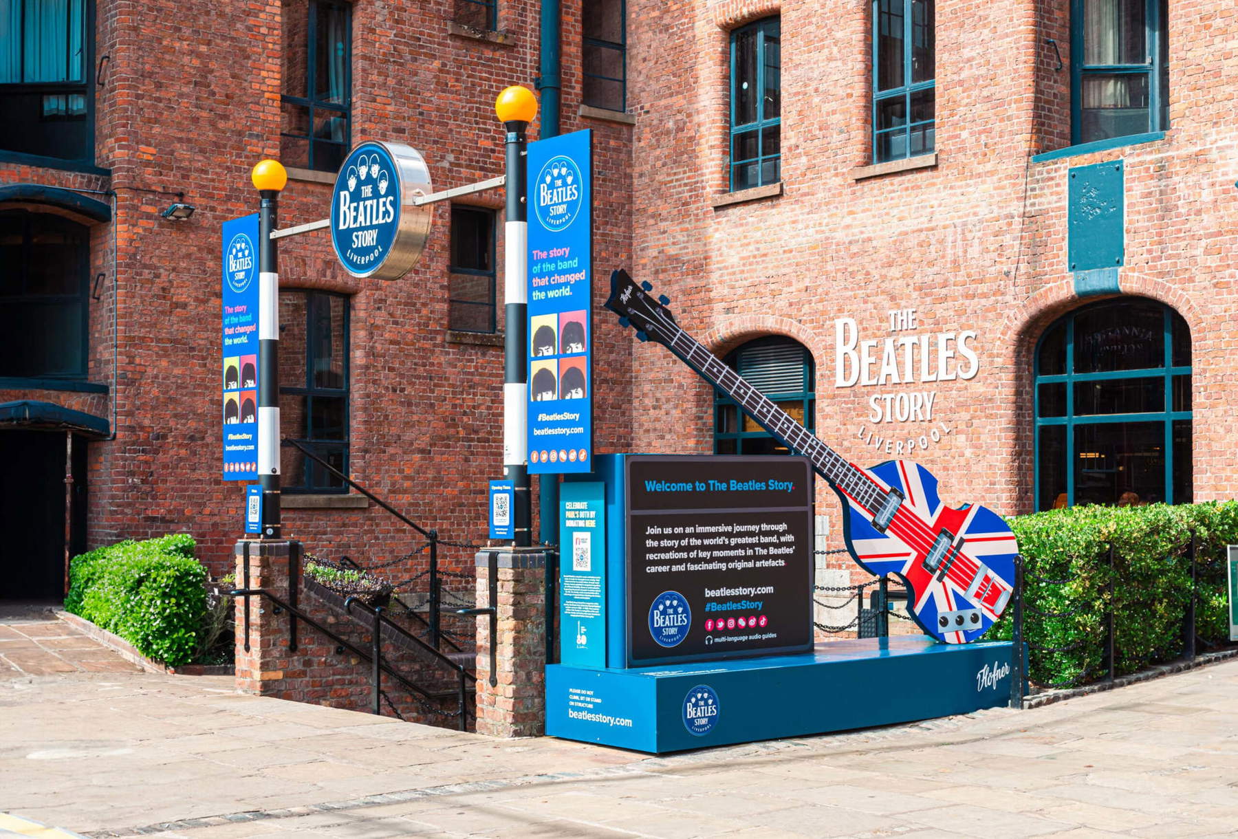 L'attuale sede di The Beatles Story
