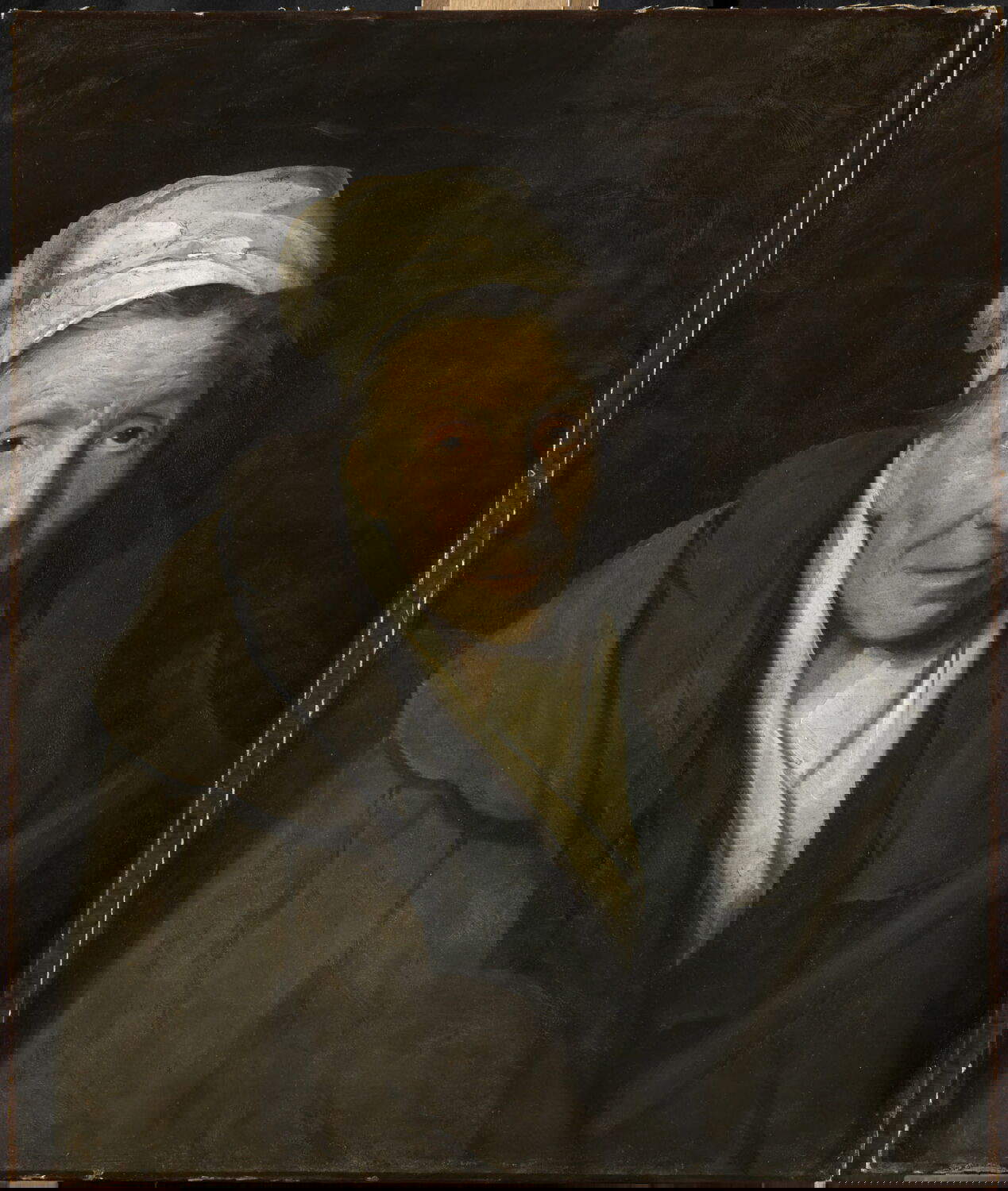 Th&eacute;odore G&eacute;ricault, Ali&eacute;n&eacute; à la monomanie du jeu (1819 / 1822 ; huile sur toile, 77 x 101 x 65 cm ; Paris, mus&eacute;e du Louvre) &copy; 2015 GrandPalaisRmn (mus&eacute;e du Louvre) / Philippe Fuzeau