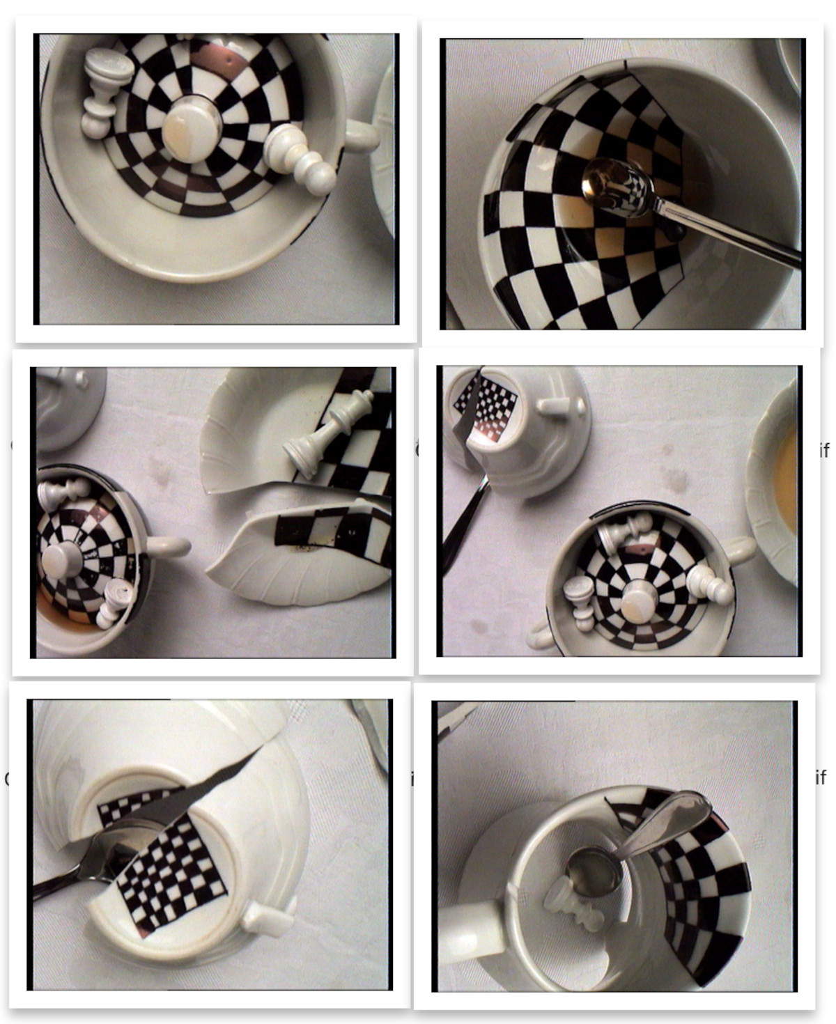 Grazia Toderi, Un t&egrave; con i pazzi (Tea amid the Loonies) (1995; video; Collezione privata)