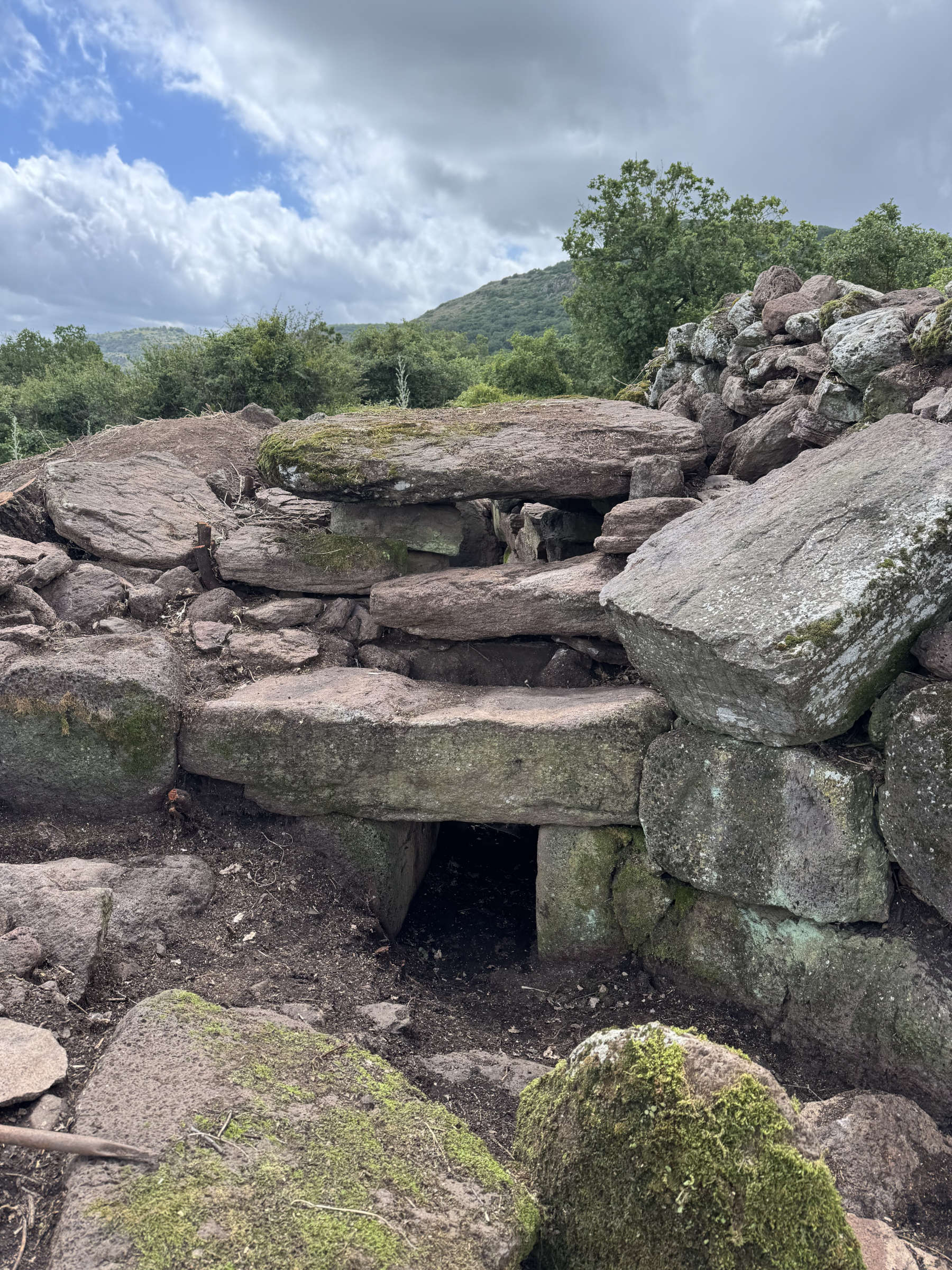The newly discovered Tomb of the Giants. Photo: Superintendence of Archaeology, Fine Arts, and Landscape of Cagliari, Oristano, and Southern Sardinia