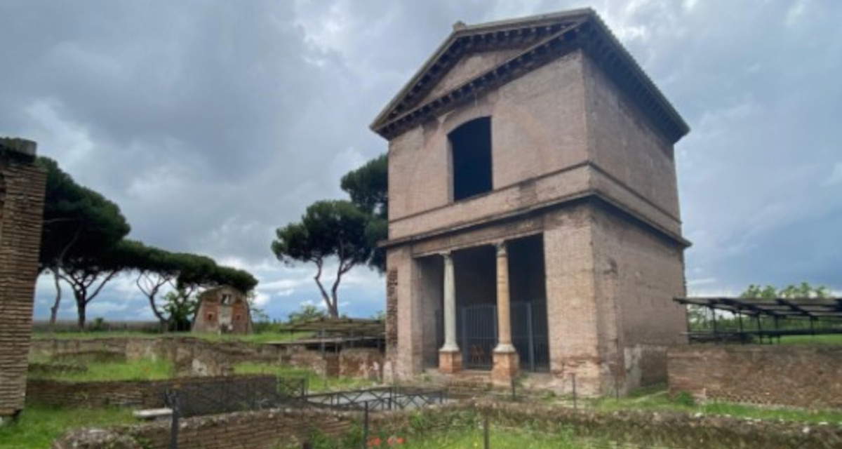 Appian Way Archaeological Park, restoration of the Tomb of the Pancras has begun