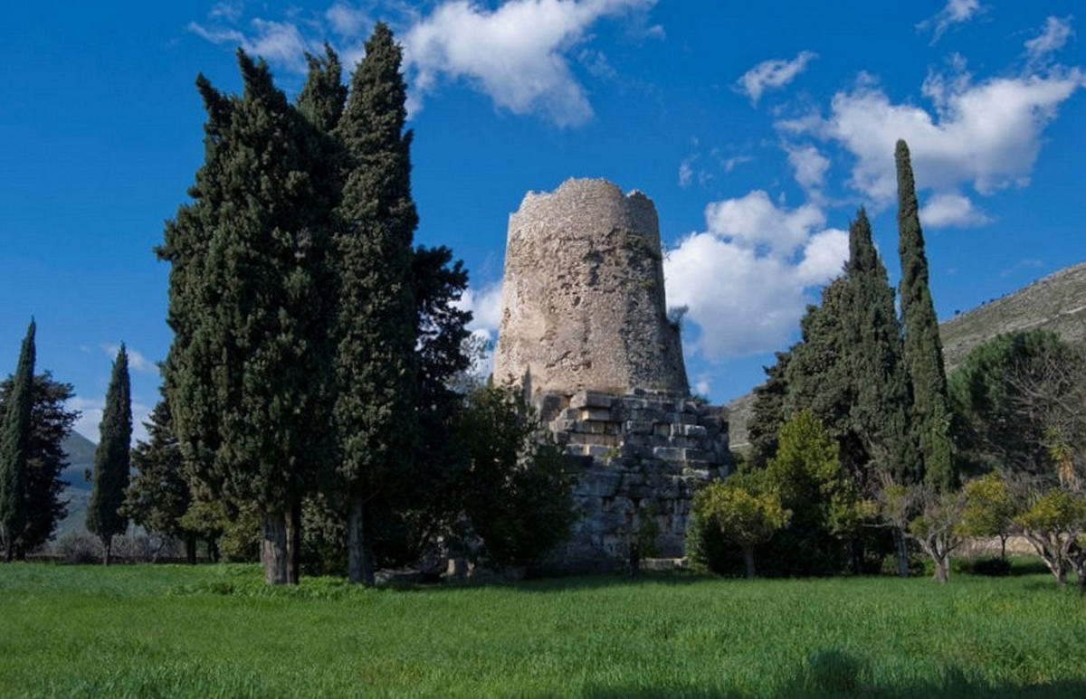 Grabstätte von Cicero. Foto: Oberaufsicht für Archäologie, Bildende Künste und Landschaft der Provinzen Frosinone und Latina