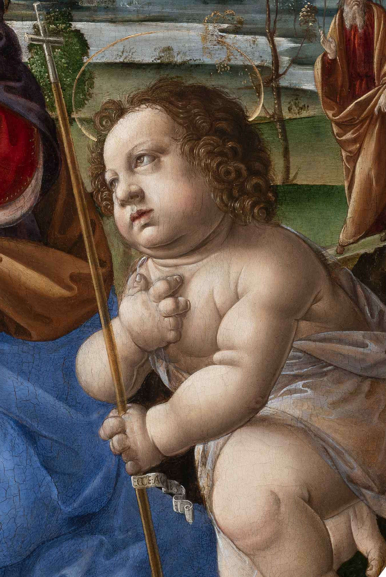 Dettaglio di san Giovannino