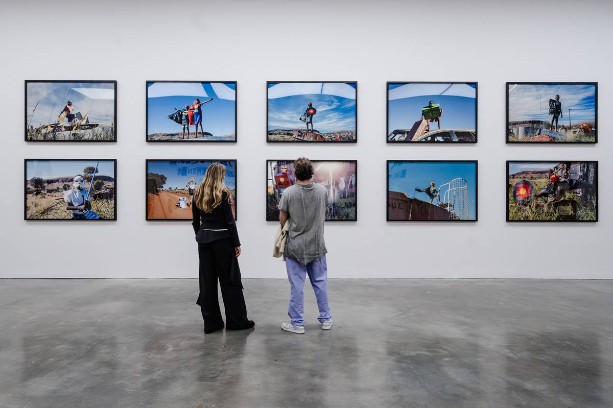 Tony Albert, « Not a souvenir », images de l'exposition. Photo : Ravyna Jassani / Museum of Contemporary Art Australia, Sydney