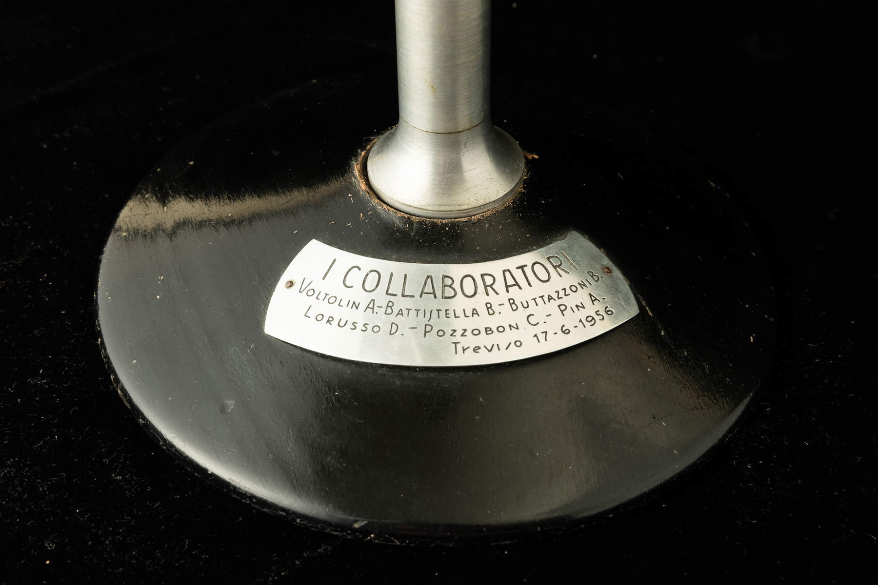 The 1956 Cortina 1956 Olympic flashlight for sale at Cambi. Photo: Cambi