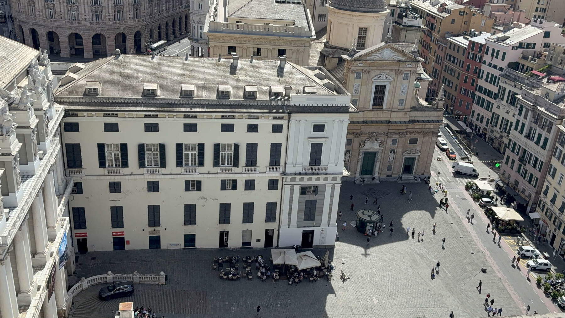 Torre Grimaldina. Foto: Palazzo Ducale, Genua