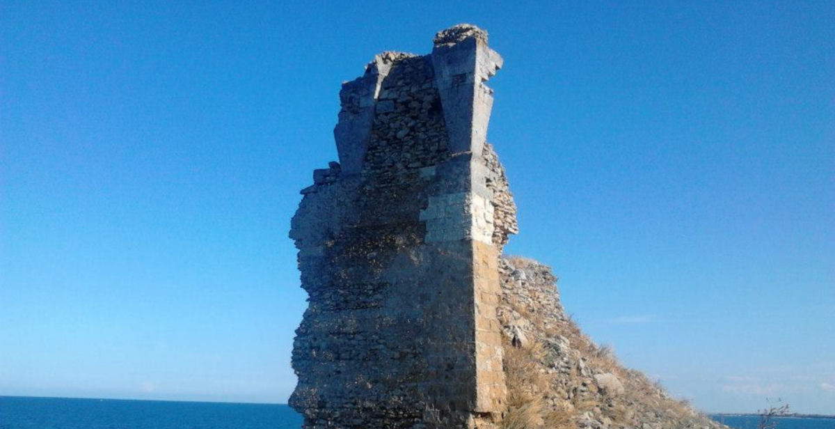 In Brindisi, coastal erosion is erasing Torre Mattarelle, built in the 16th century