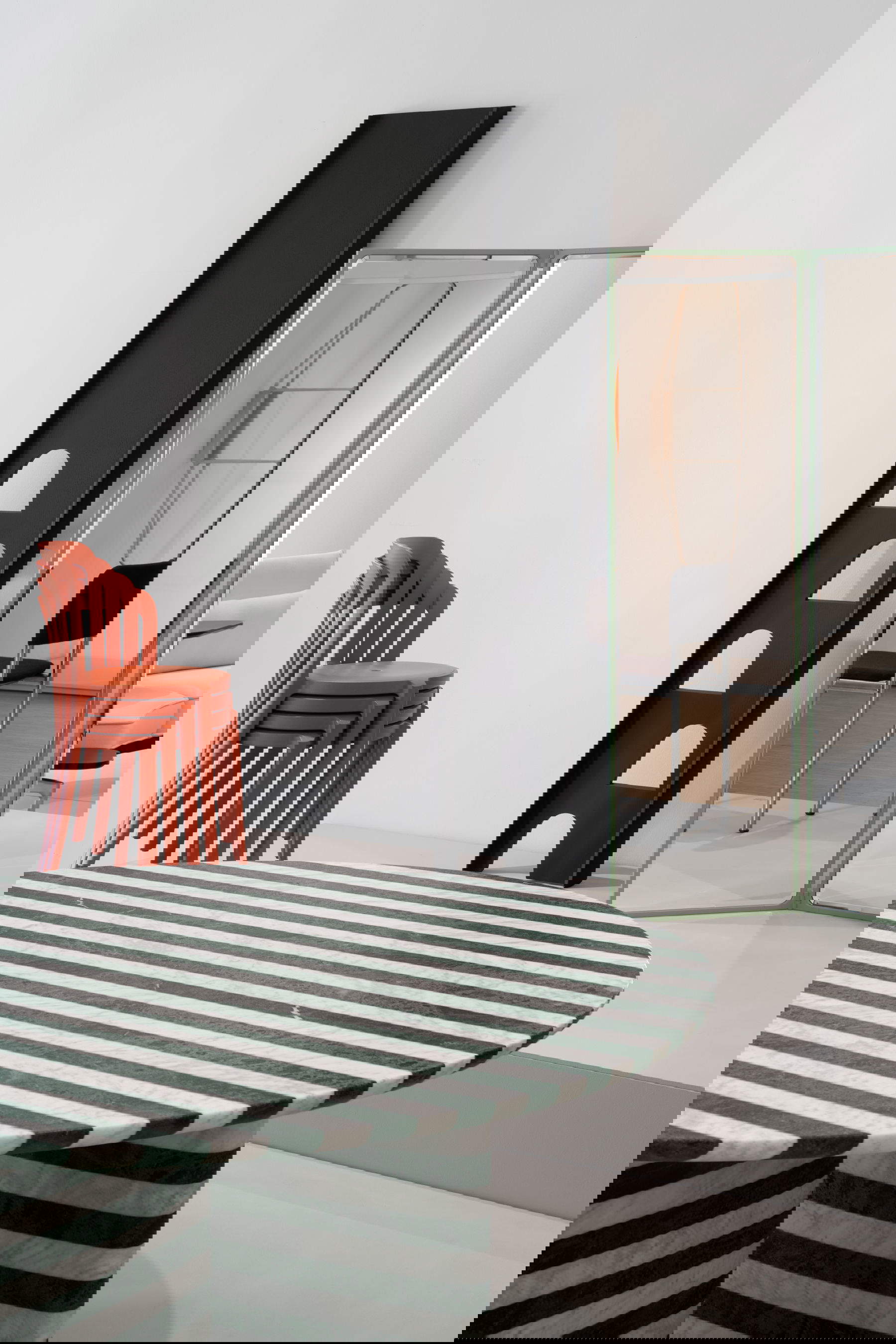 Installation view Edward Barber | Jay Osgerby. Alphabet. photo: Matteo Pasin &copy; Triennale Milano