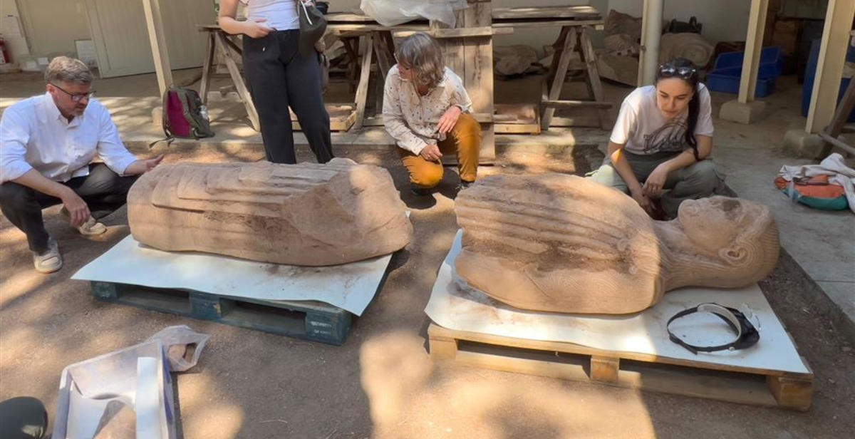 Turkey: A 2,500-year-old marble statue has been unearthed in the ancient city of Sardis