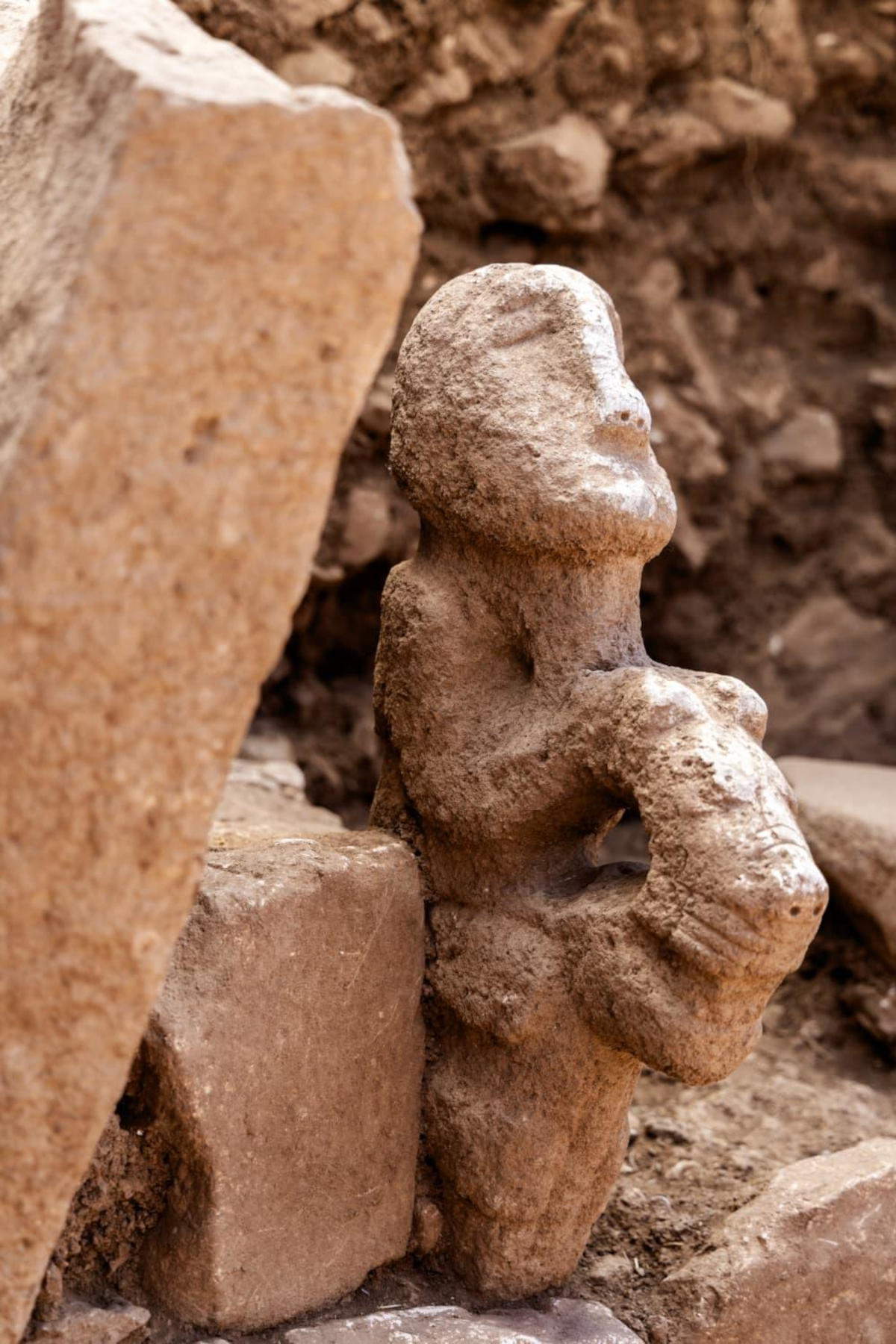 11.000 Jahre alte Skulptur. Foto: Türkisches Kulturministerium