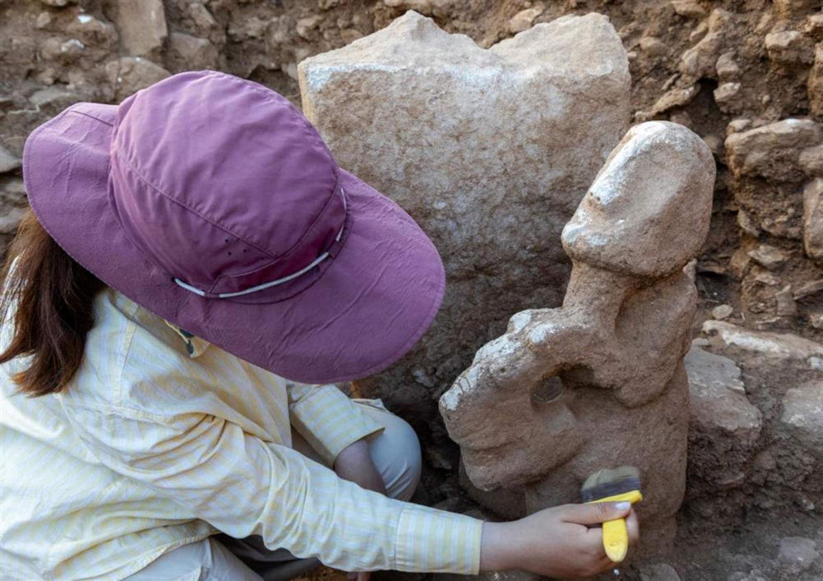 11.000 Jahre alte Skulptur. Foto: Türkisches Kulturministerium