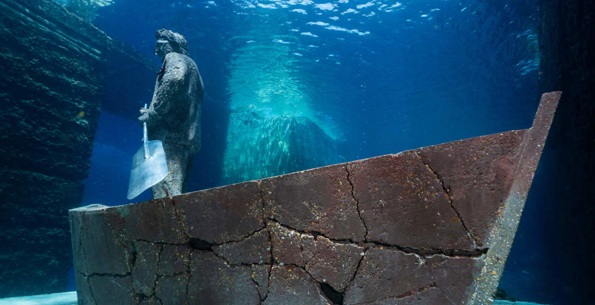 Aeolian Islands: In Lipari, Art Descends into the Depths with a Submerged Sculpture Dedicated to Sebastiano Tusa