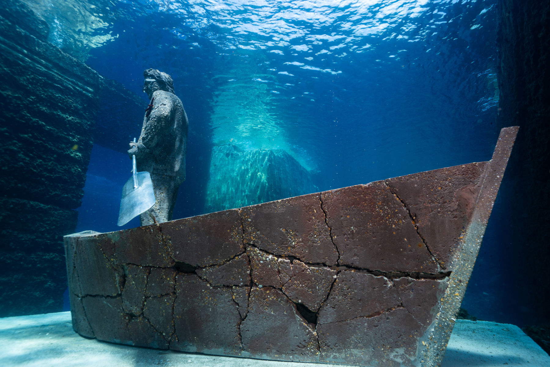 Jason deCaires Taylor, Sebastiano Tusa