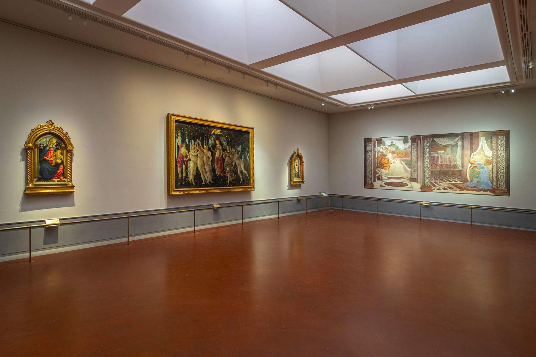 Uffizi, nuovi allestimenti delle Sale di Botticelli