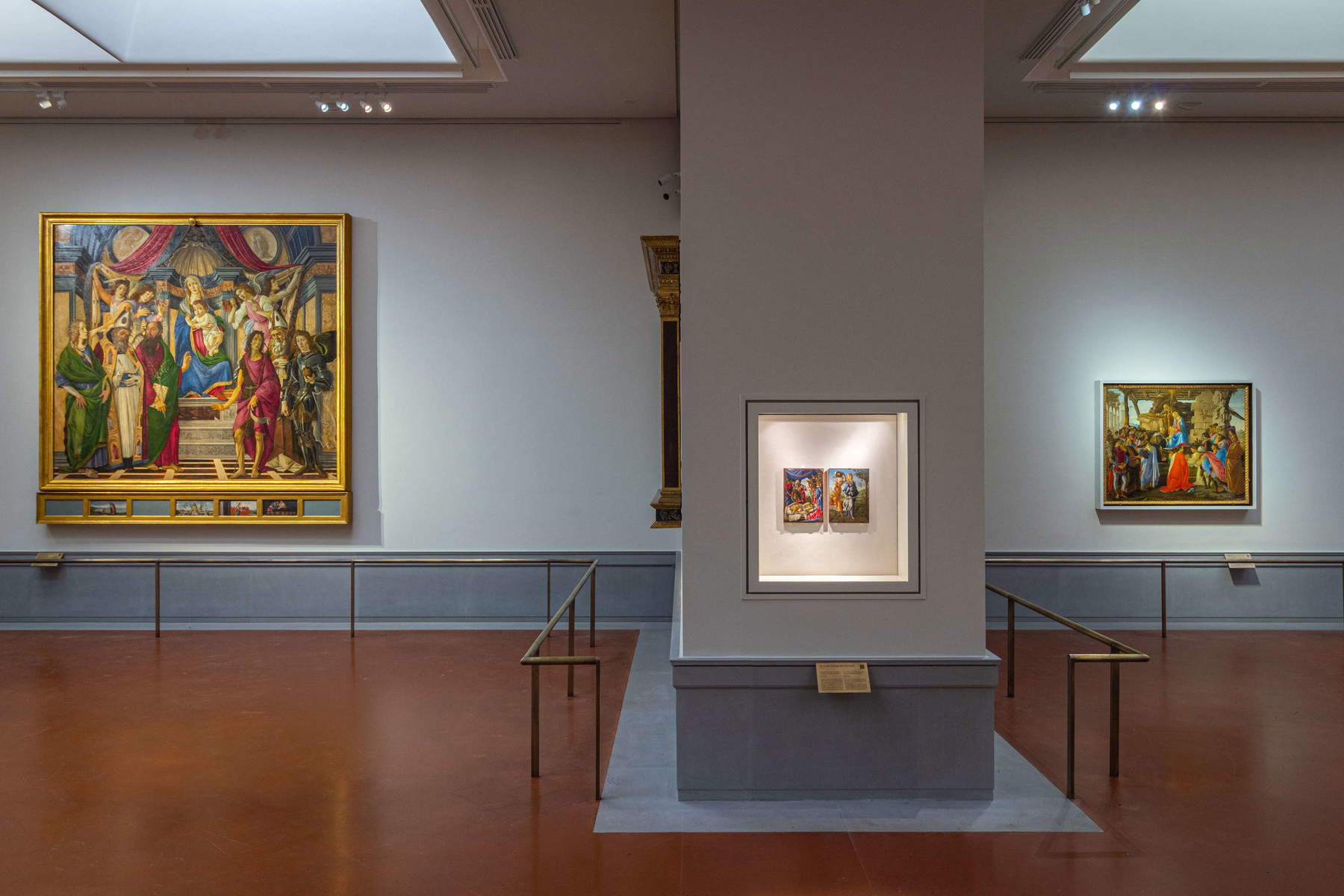 Uffizi, nuovi allestimenti delle Sale di Botticelli