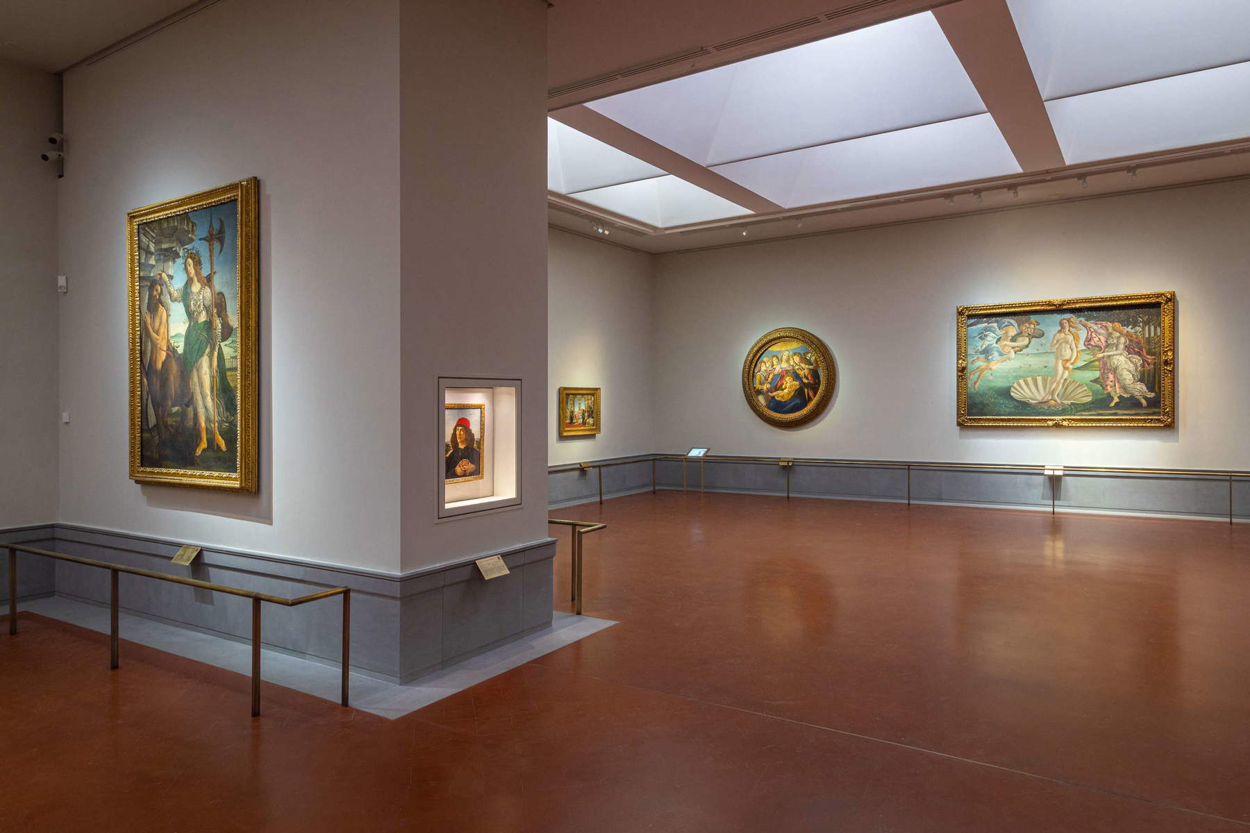 Uffizi, nuovi allestimenti delle Sale di Botticelli