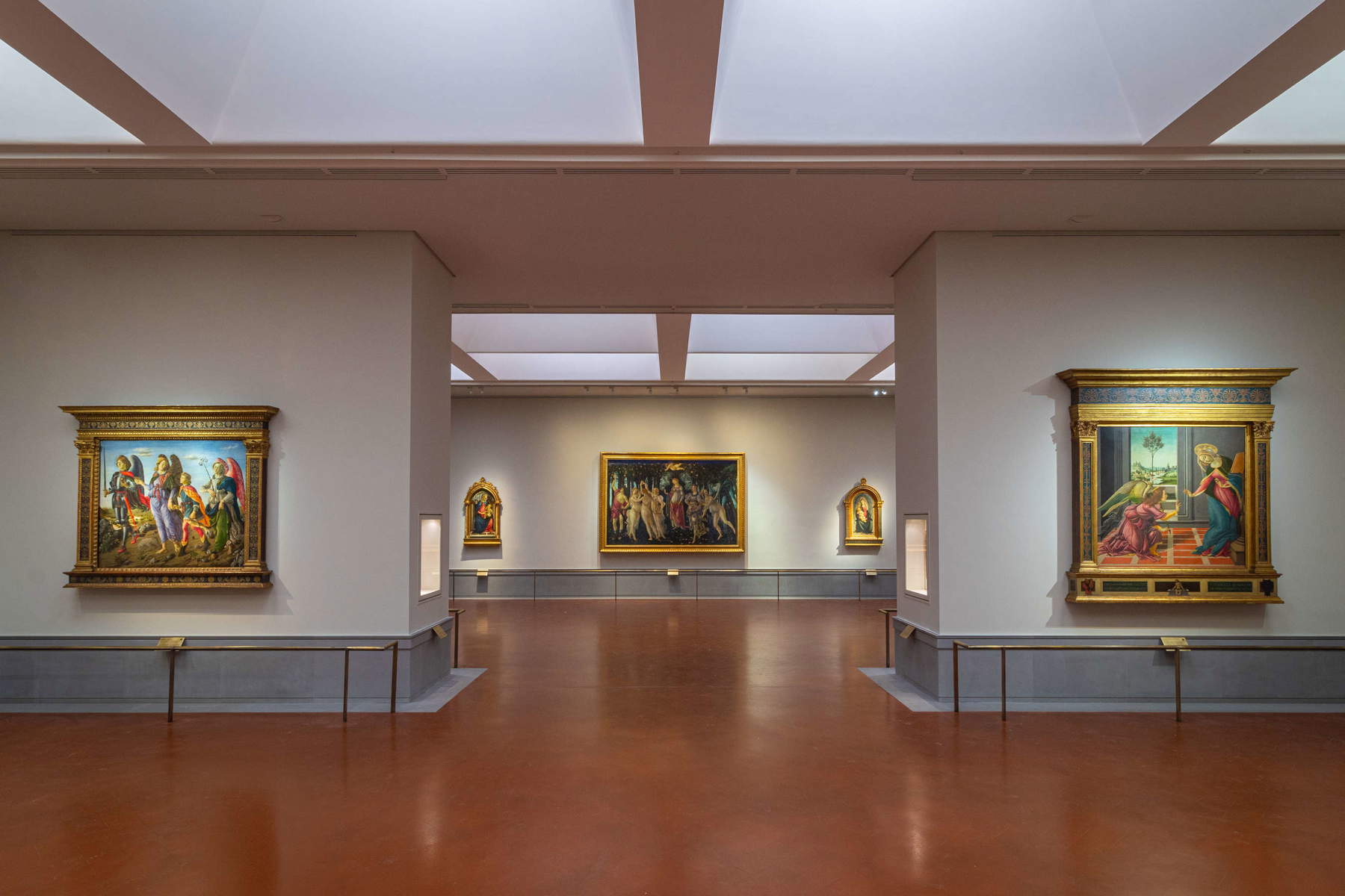 Uffizi, nuovi allestimenti delle Sale di Botticelli