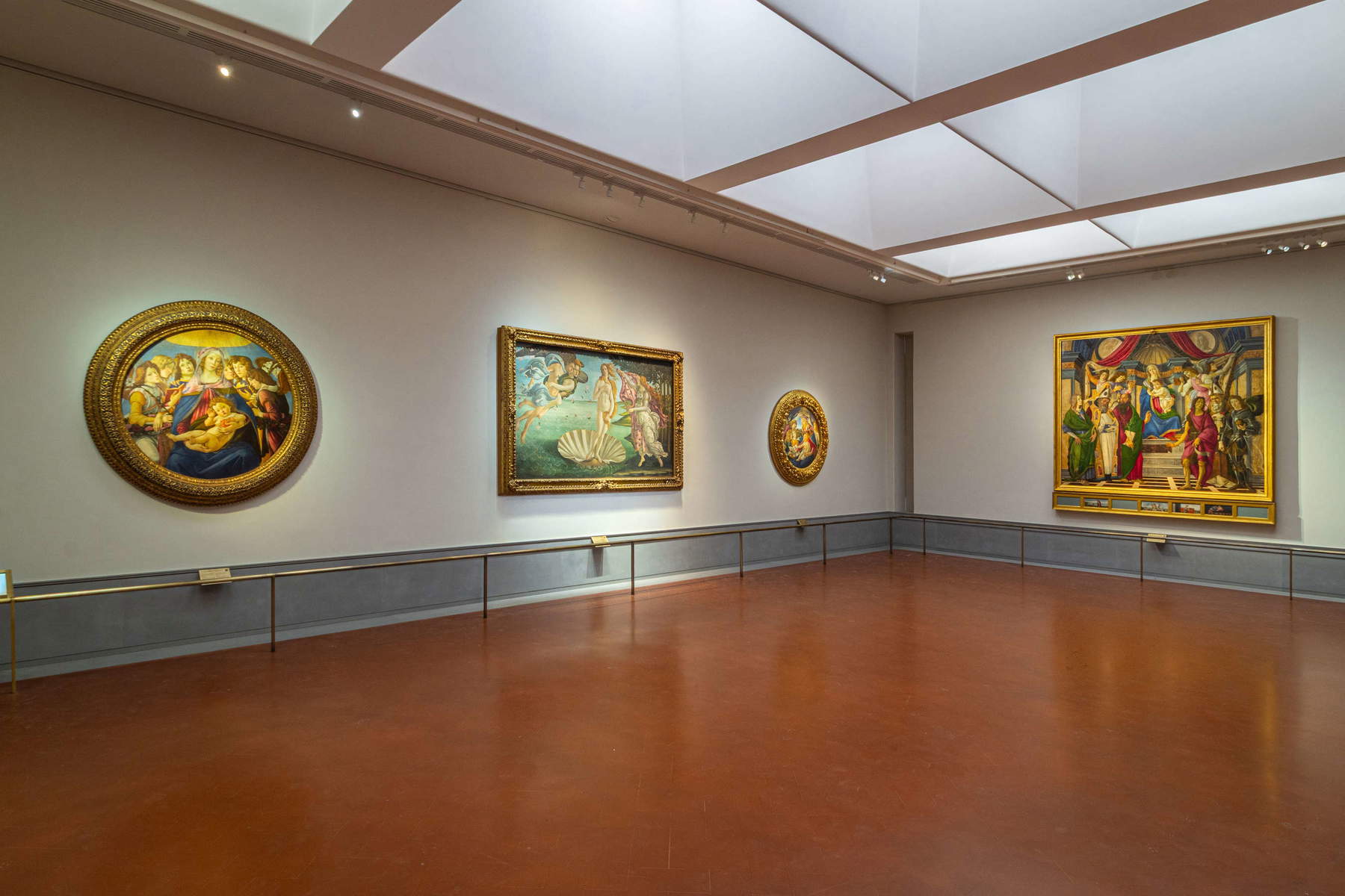 Uffizi, nuovi allestimenti delle Sale di Botticelli