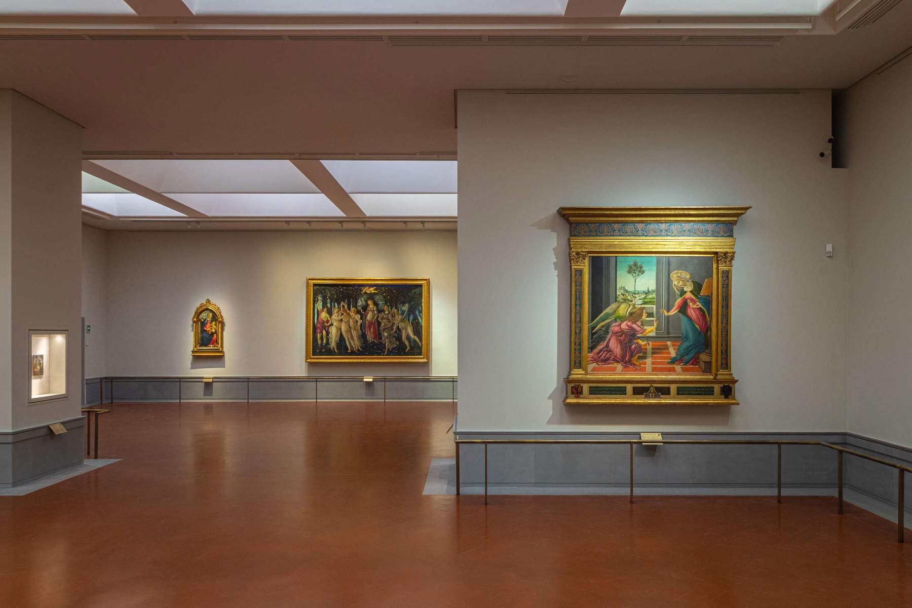 Uffizi, nuovi allestimenti delle Sale di Botticelli