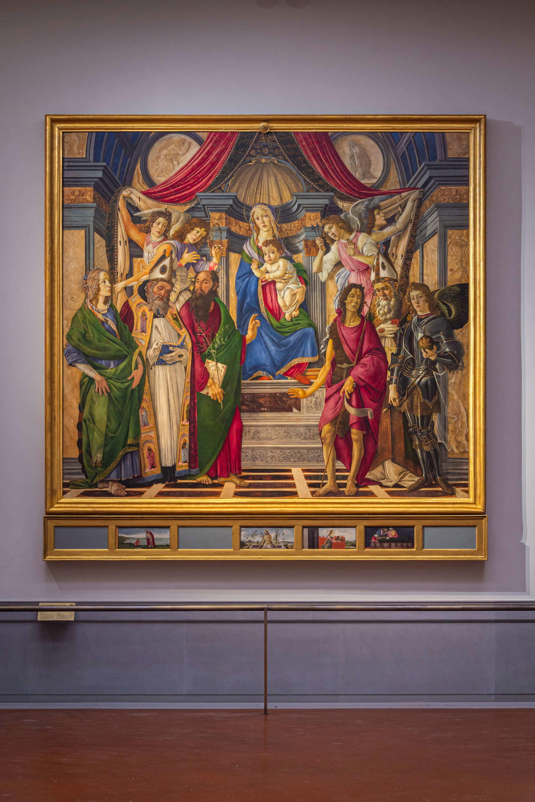 Uffizi, nuovi allestimenti delle Sale di Botticelli