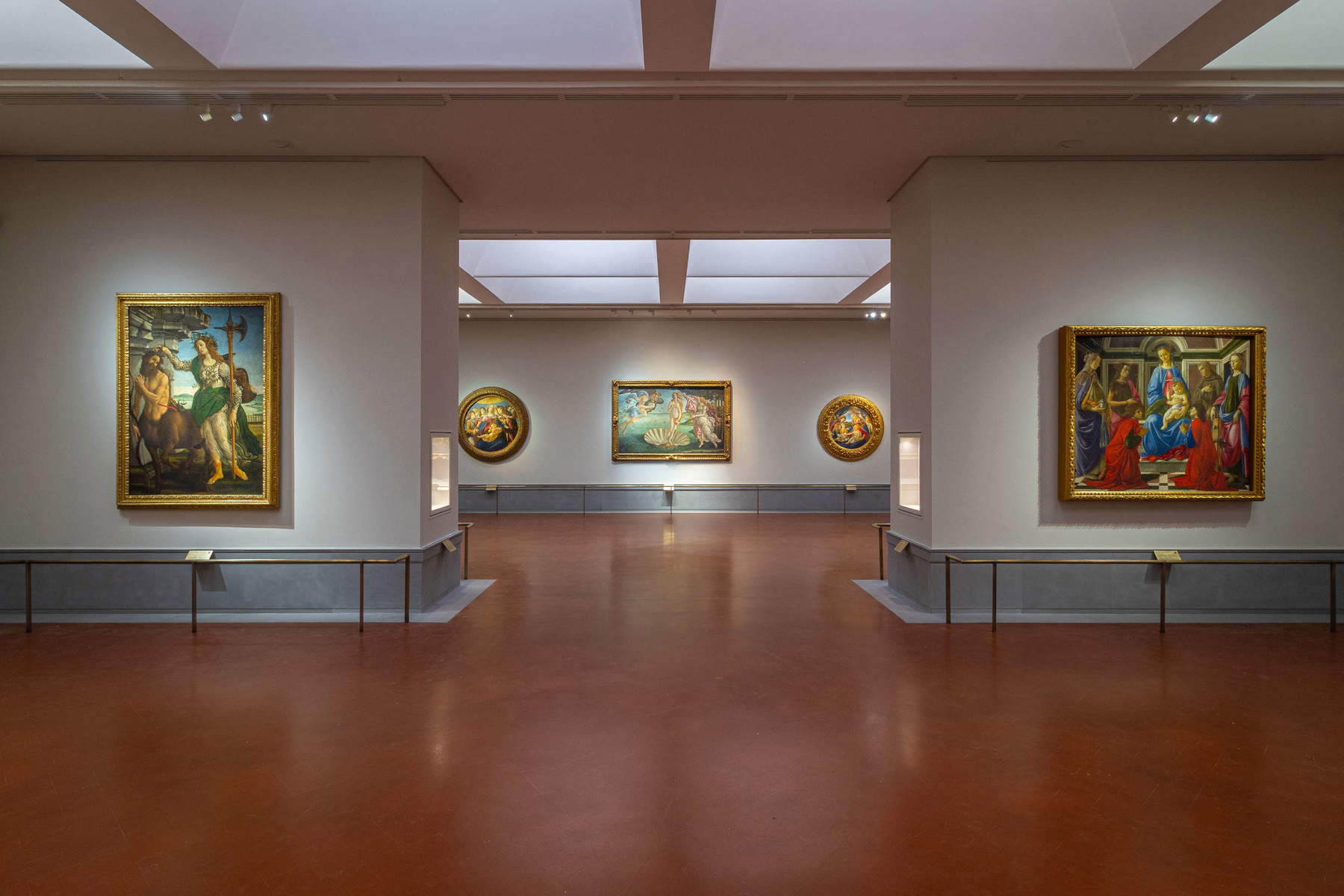 Uffizi, nuovi allestimenti delle Sale di Botticelli