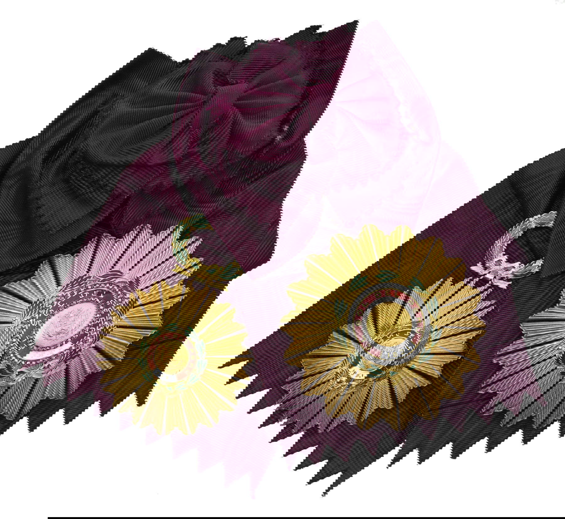 1796. Peru - Orden der Sonne. Schätzung: ca. 6.650 € - 8.870 €.  Foto: Piguet