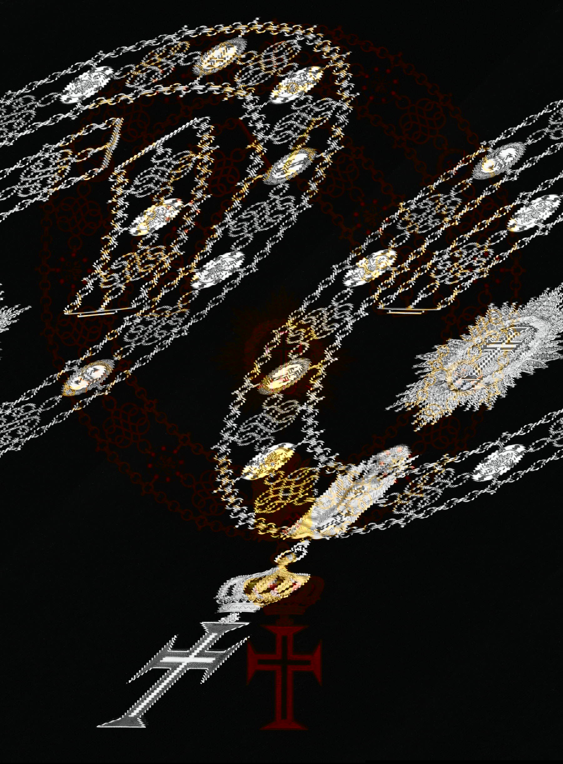 1824. Vatikan - Hoher Orden Christi. Schätzung: ca. 16.600 - 22.200 Euro. Foto: Piguet