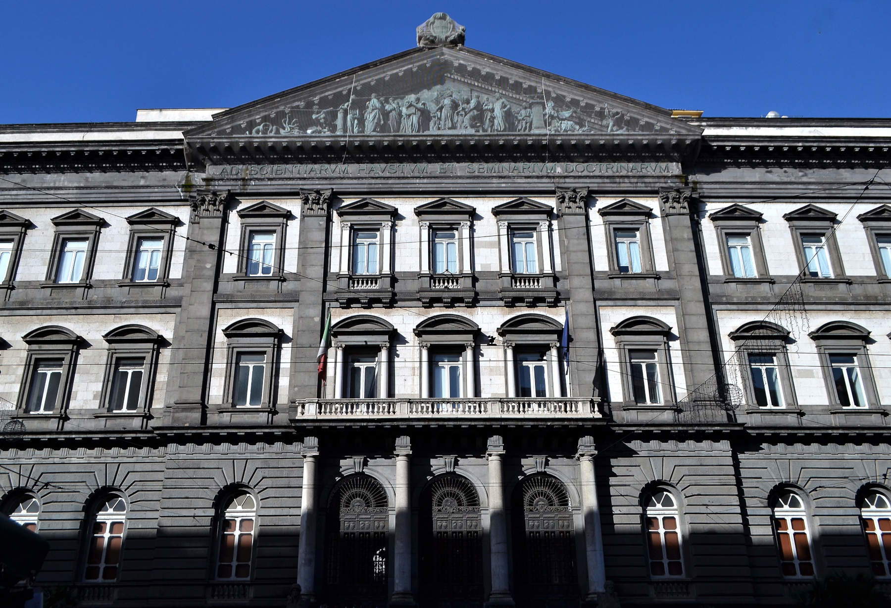 Université de Naples Federico II. Photo : Wikimedia Commons &ndash; Giuseppe Guida | Licence Creative Commons Attribution-Partage dans les mêmes conditions 4.0 International.