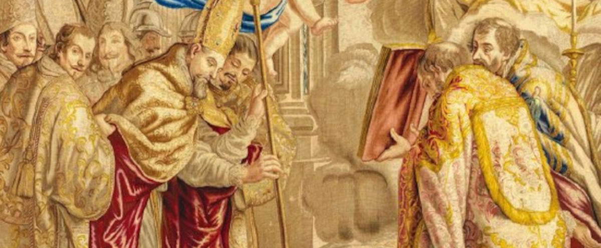 Vatican Pinacoteca, Barberini tapestries on display for the 400th anniversary of the Dedication of St. Peter's Basilica