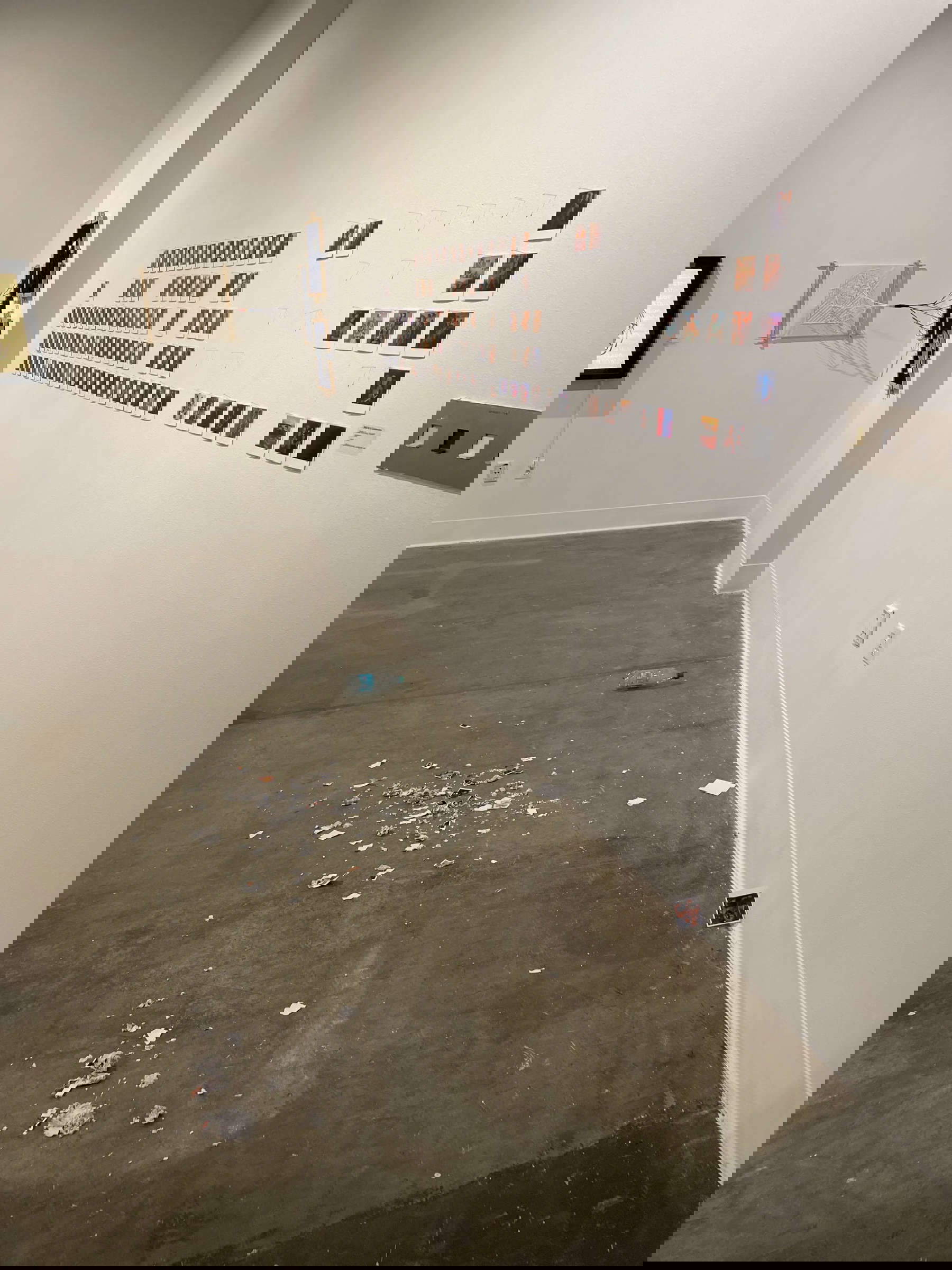 L'exposition après l'accident. Photo : Lizzie Hahn