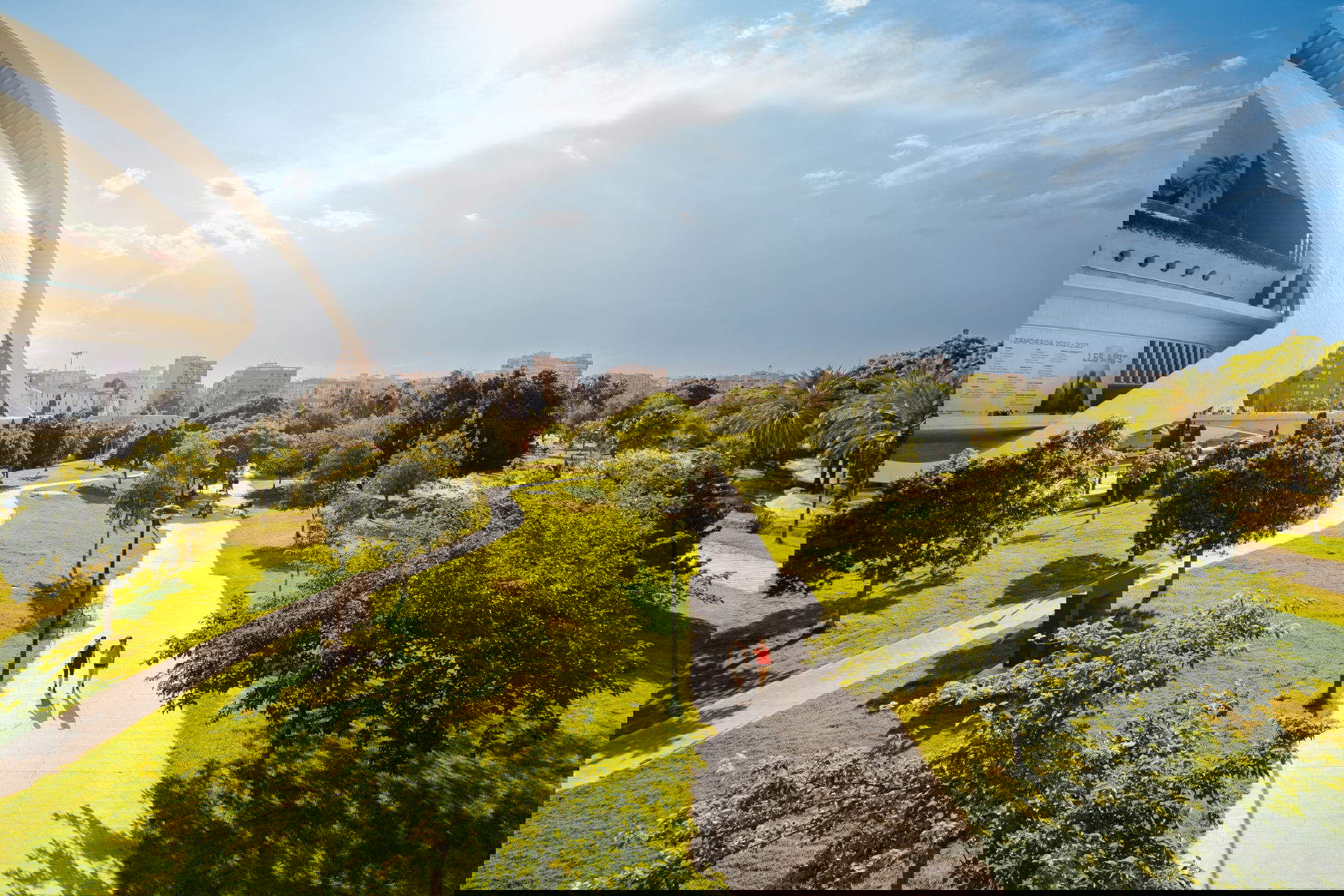 Pista ciclabile a Valencia. Foto: Visit Valencia