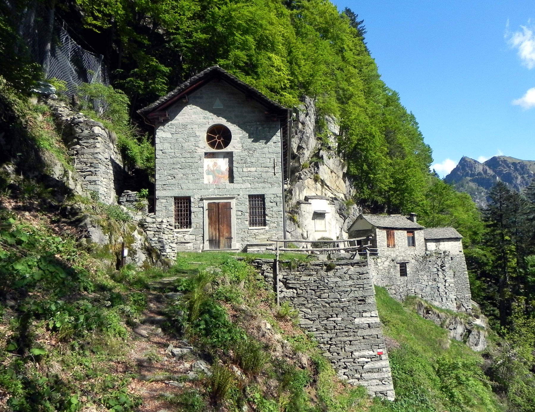 Piaggiogna. Foto: ATL Terre dell'Alto Piemonte - Abschnitt CAI Varallo