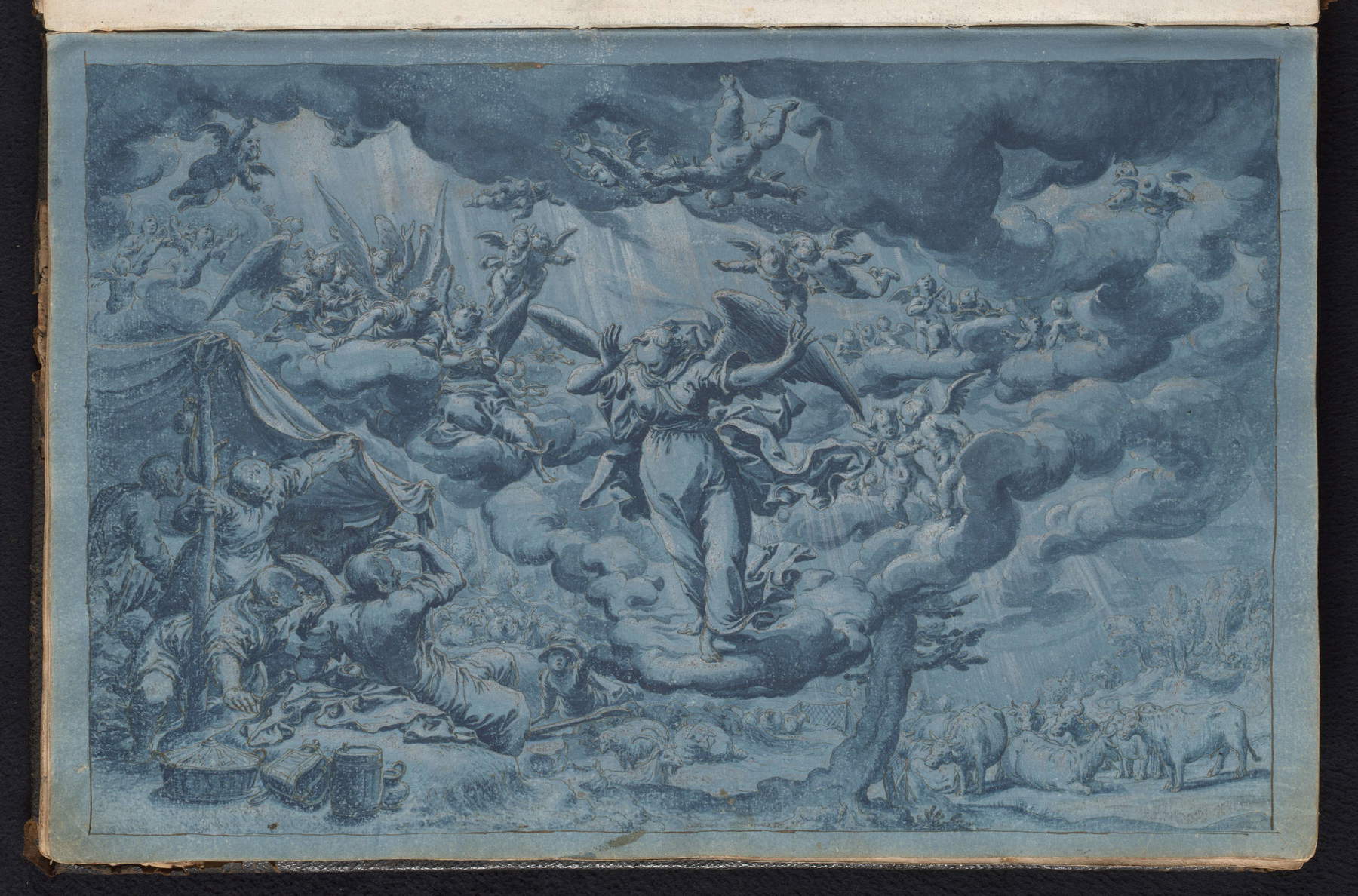 Carnet de croquis de Van Eeghen. Photo : Rijksmuseum