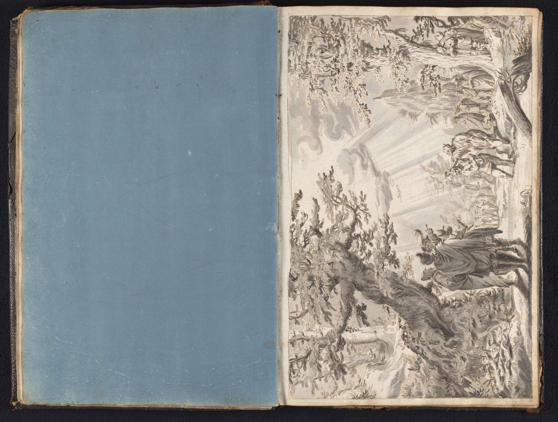 Carnet de croquis de Van Eeghen. Photo : Rijksmuseum