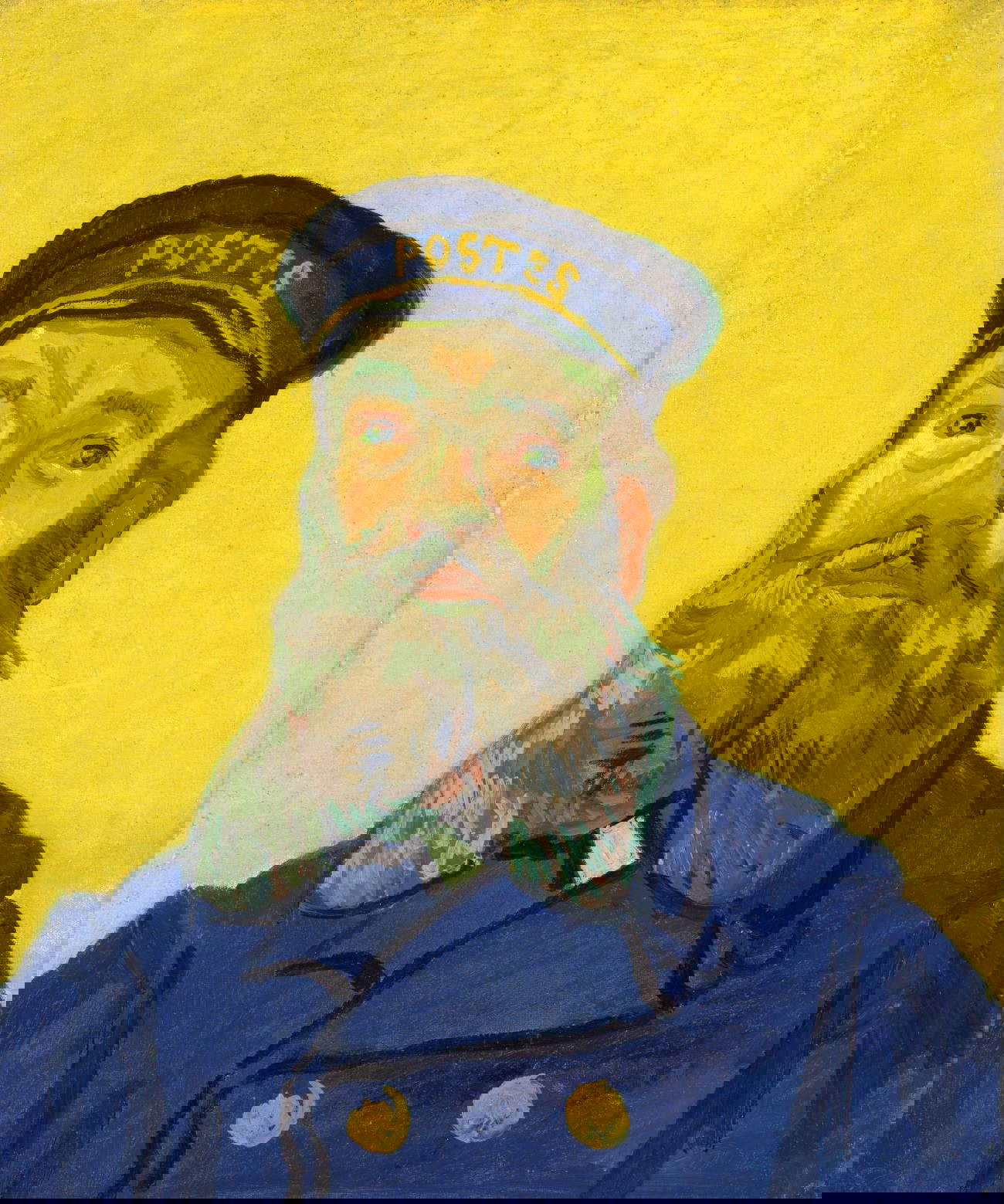 Vincent van Gogh, Joseph Roulin (1888; Öl auf Leinwand, 65 x 54 cm; Kunst Museum Winterthur, Schenkung der Erben von Georg Reinhart, 1955). Foto: SIK - ISEA, Z&uuml;rich (Martin Stollenwerk)