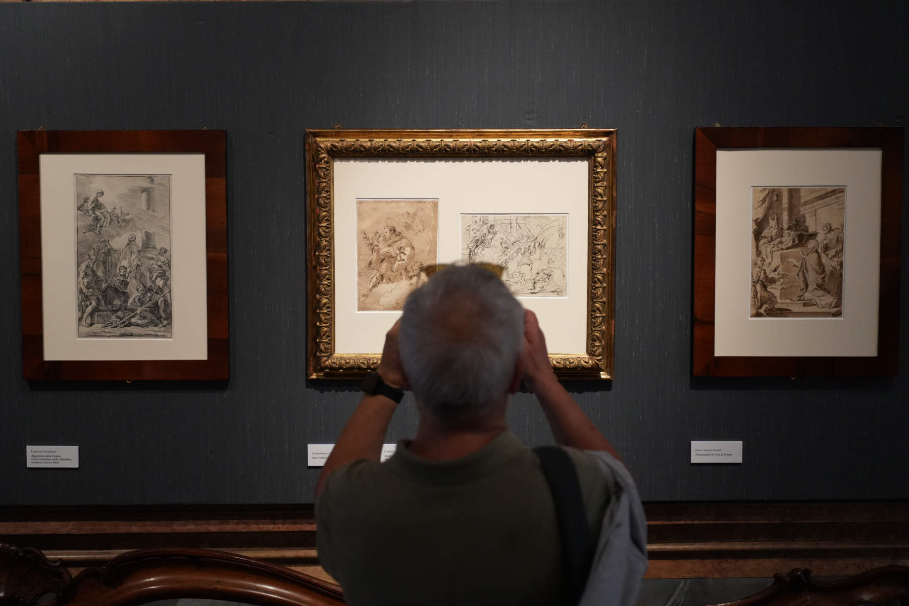 View of the exhibition *In the Spirit of Venice: The Alessandro Favaretto Rubelli Donation*. Photo: Luca Chiandoni