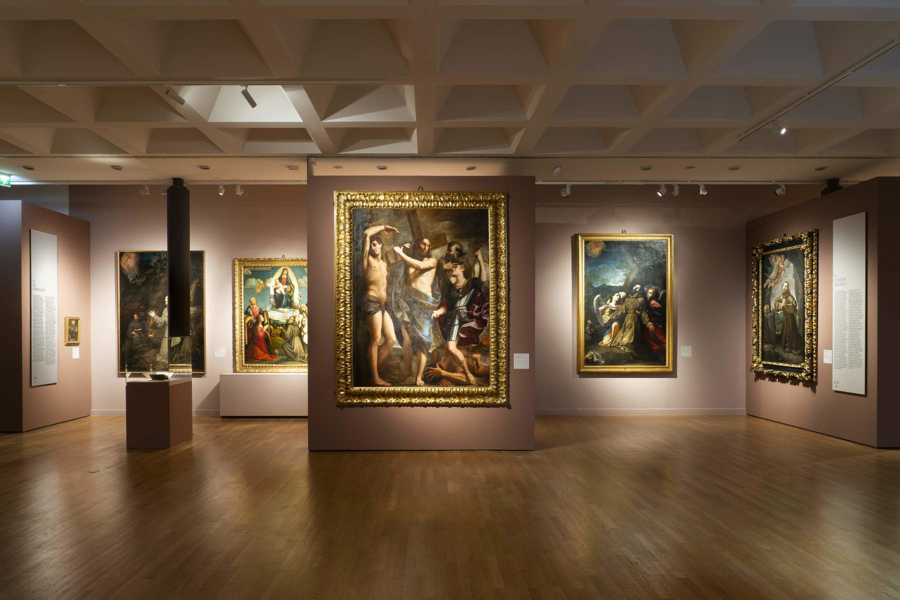 Aufbau der Ausstellung. Foto: O. De Carlo