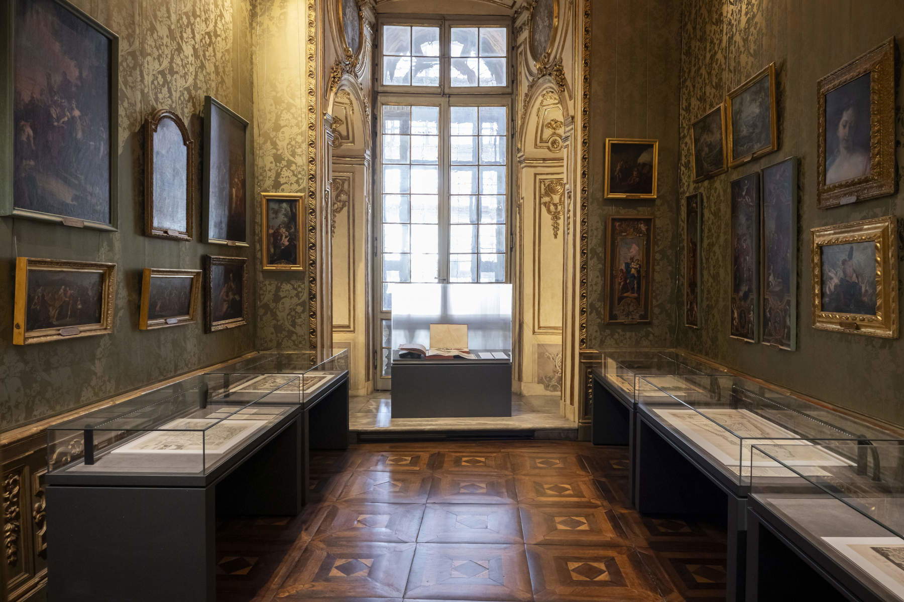 Blick auf die Ausstellung „Giardini. Die Kunst, die Natur im 18. Jahrhundert zu erleben“. Foto: Perottino