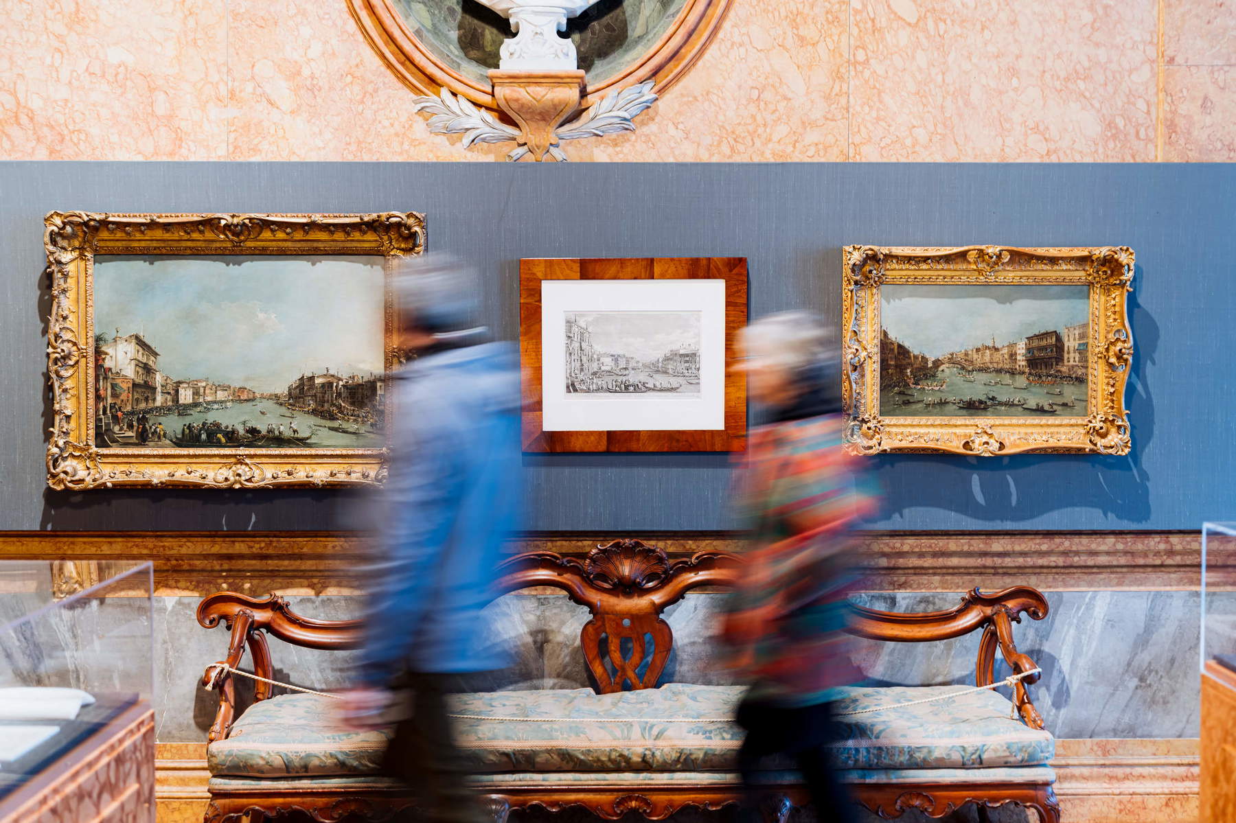 Vista de la exposición I Guardi de Calouste Gulbenkian. Foto: Luca Chiandoni