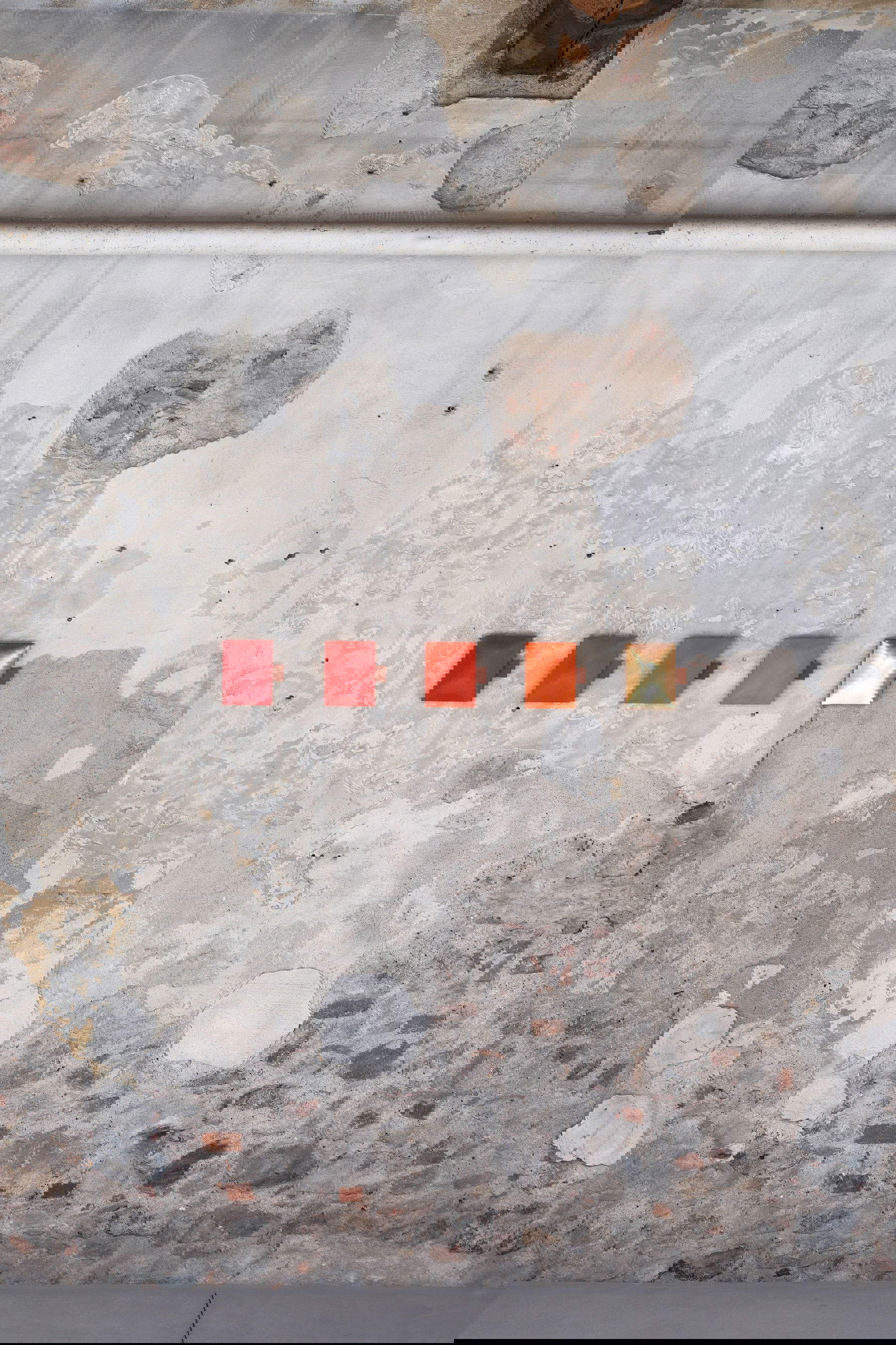 Veduta of the exhibition The Shadow of Fireflies. Photo: Eleonora Vaccaretti