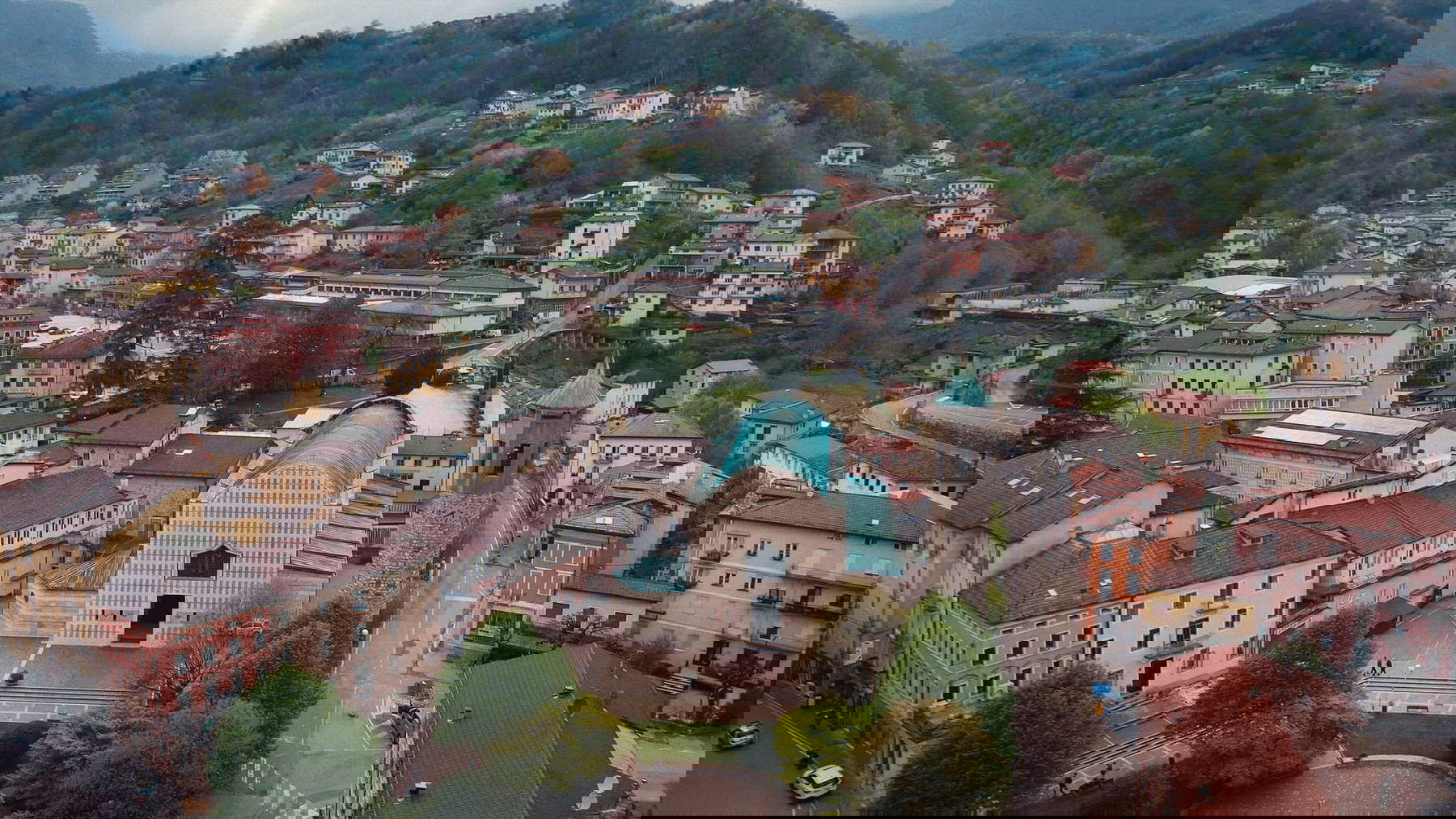 Veduta di Recoaro Terme