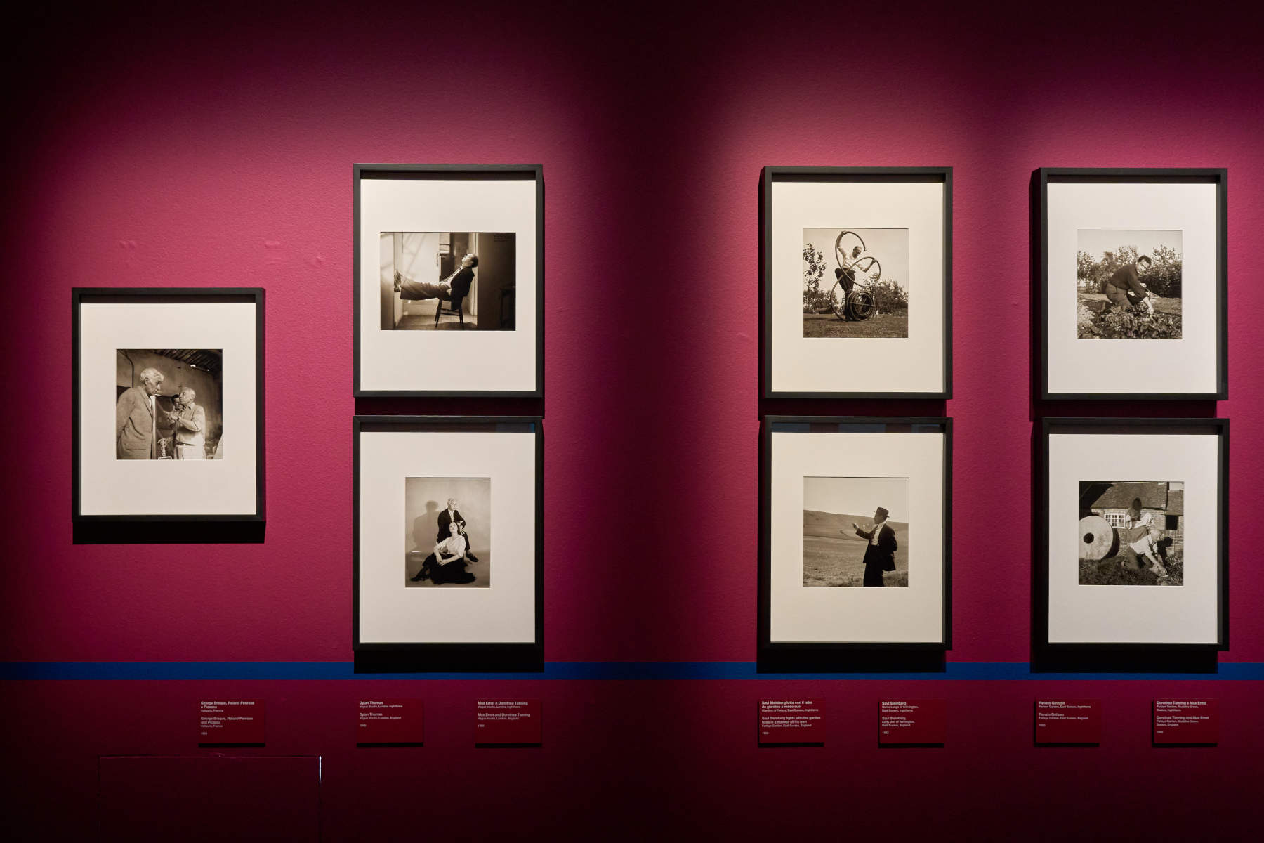 Vista de la exposición «Lee Miller. Obras 1930-1955». Foto: Emanuele Rambaldi