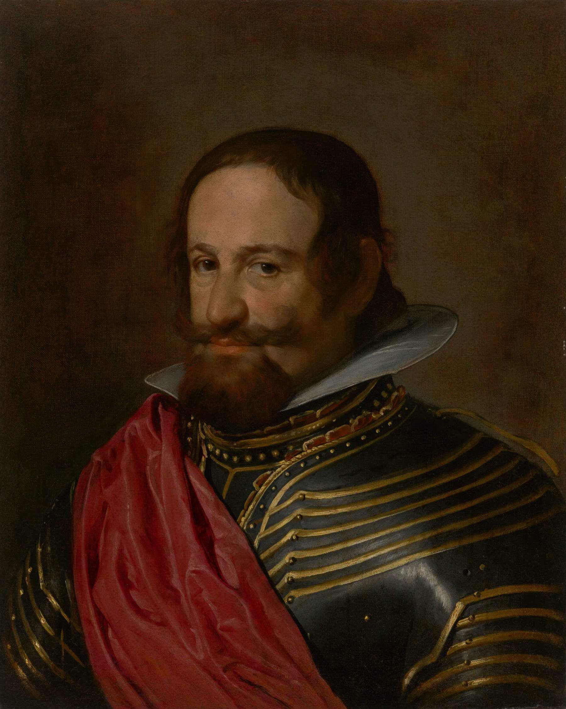 Diego Vel&aacute;zquez, Ritratto del conte-duca di Olivares (1626 circa; olio su tela, 60 x 48 cm; Getty Museum)
