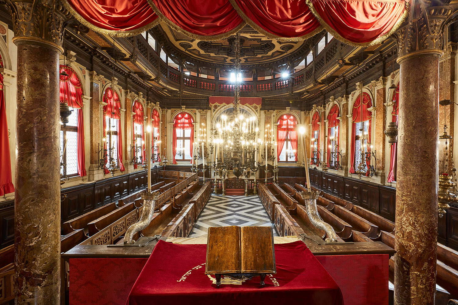 Spanische Synagoge. Foto: Pressestelle – Opera Laboratori