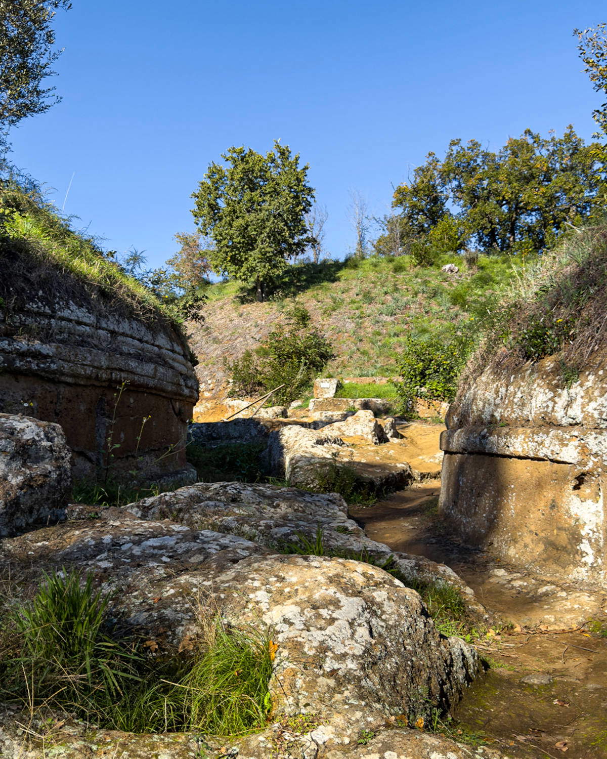 Die UNESCO-Stätten Tarquinia und Cerveteri. Foto: Skylab Studios